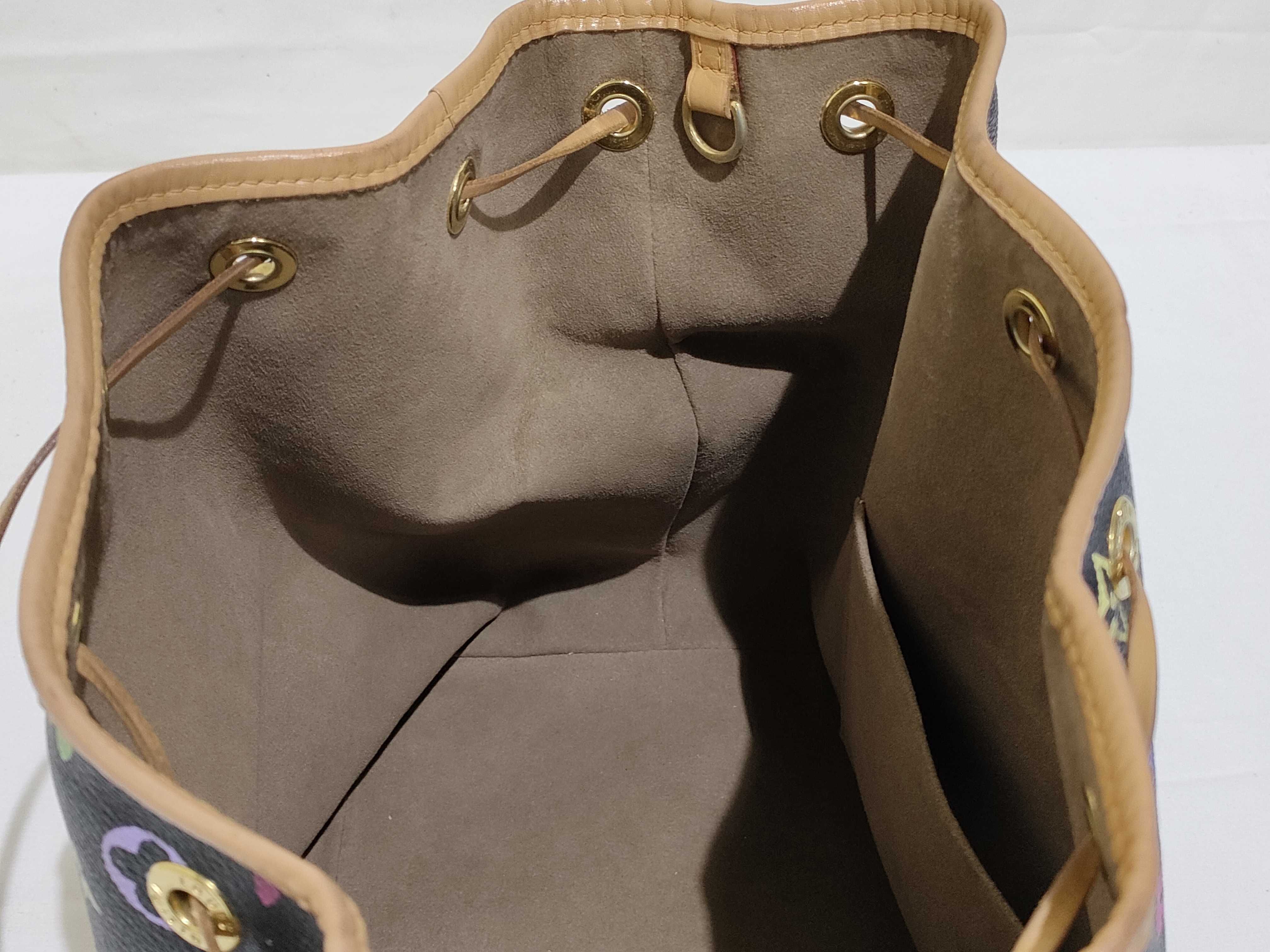 Monogram Multicolor Petit Noé Noir Shoulder Bag — view 12