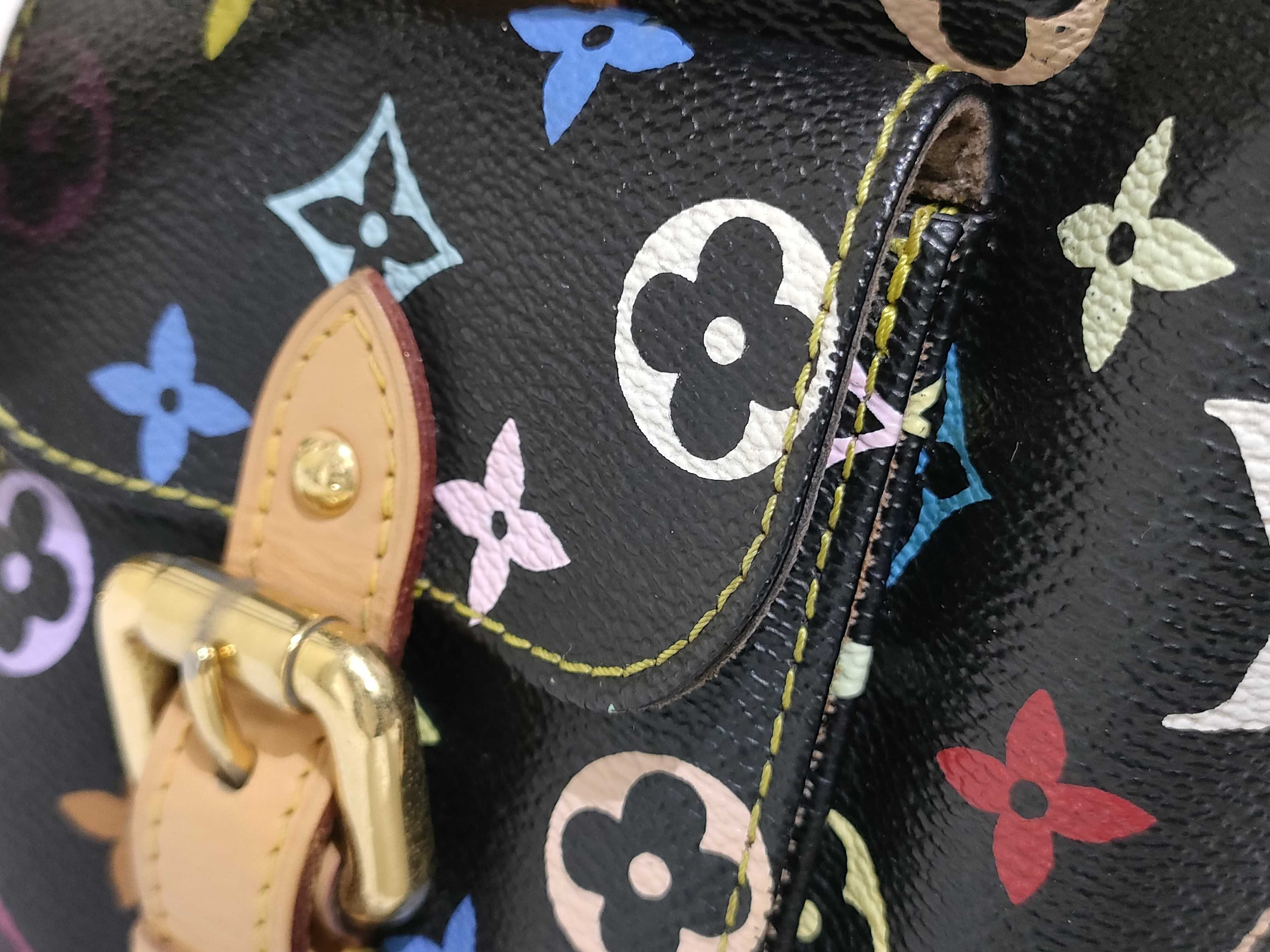Monogram Multicolor Petit Noé Noir Shoulder Bag — view 13