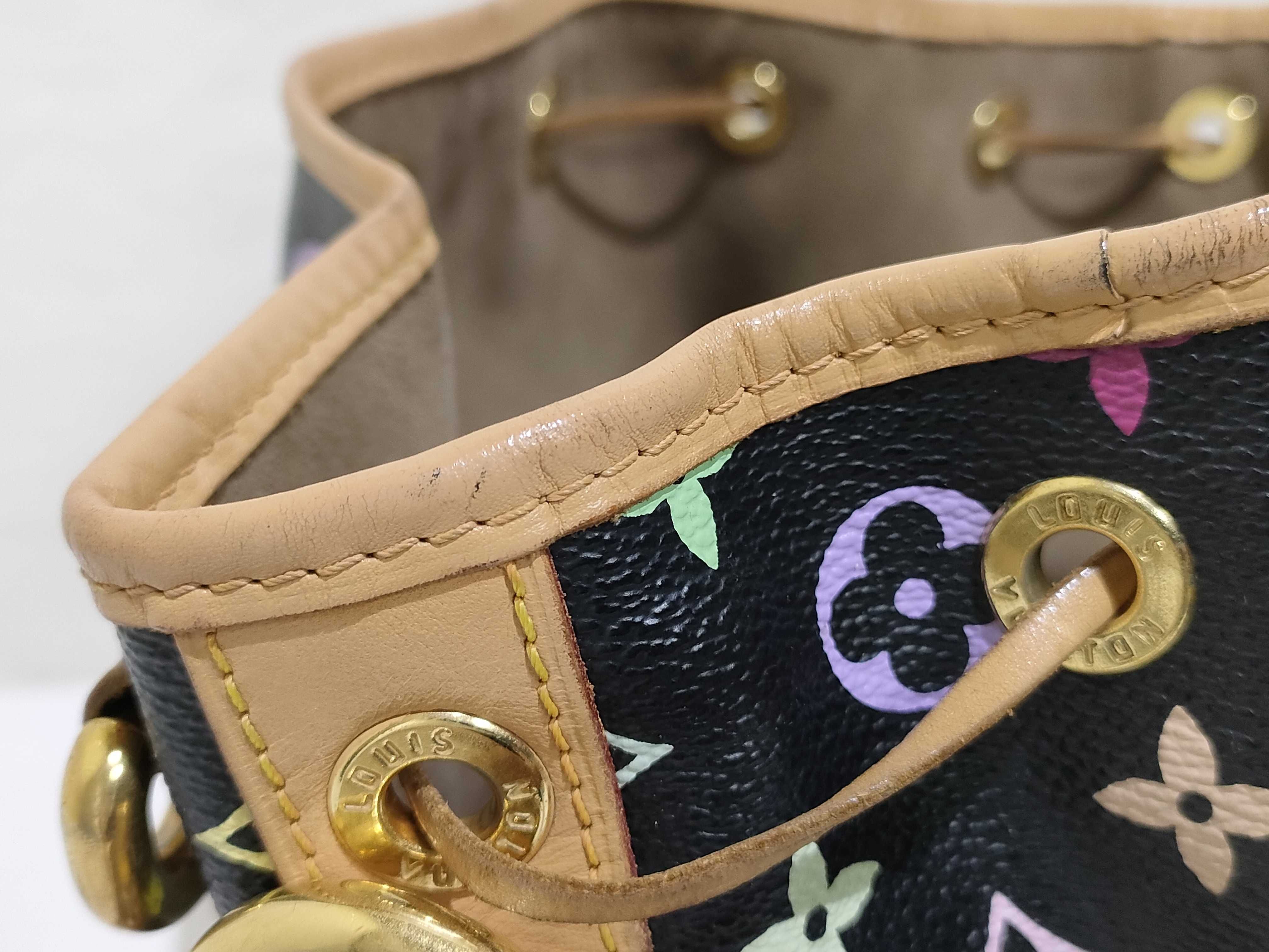 Monogram Multicolor Petit Noé Noir Shoulder Bag — view 14