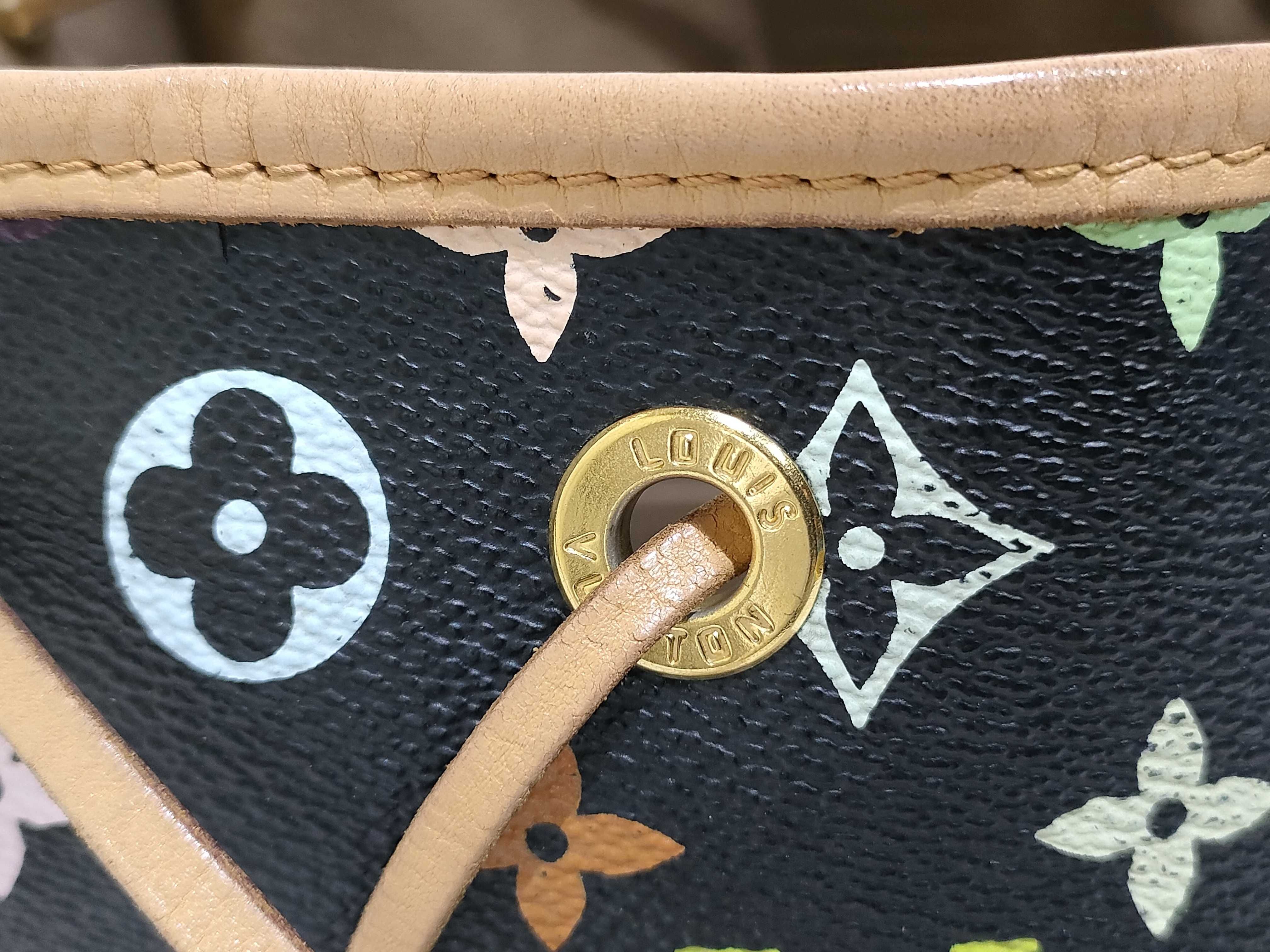 Monogram Multicolor Petit Noé Noir Shoulder Bag — view 15