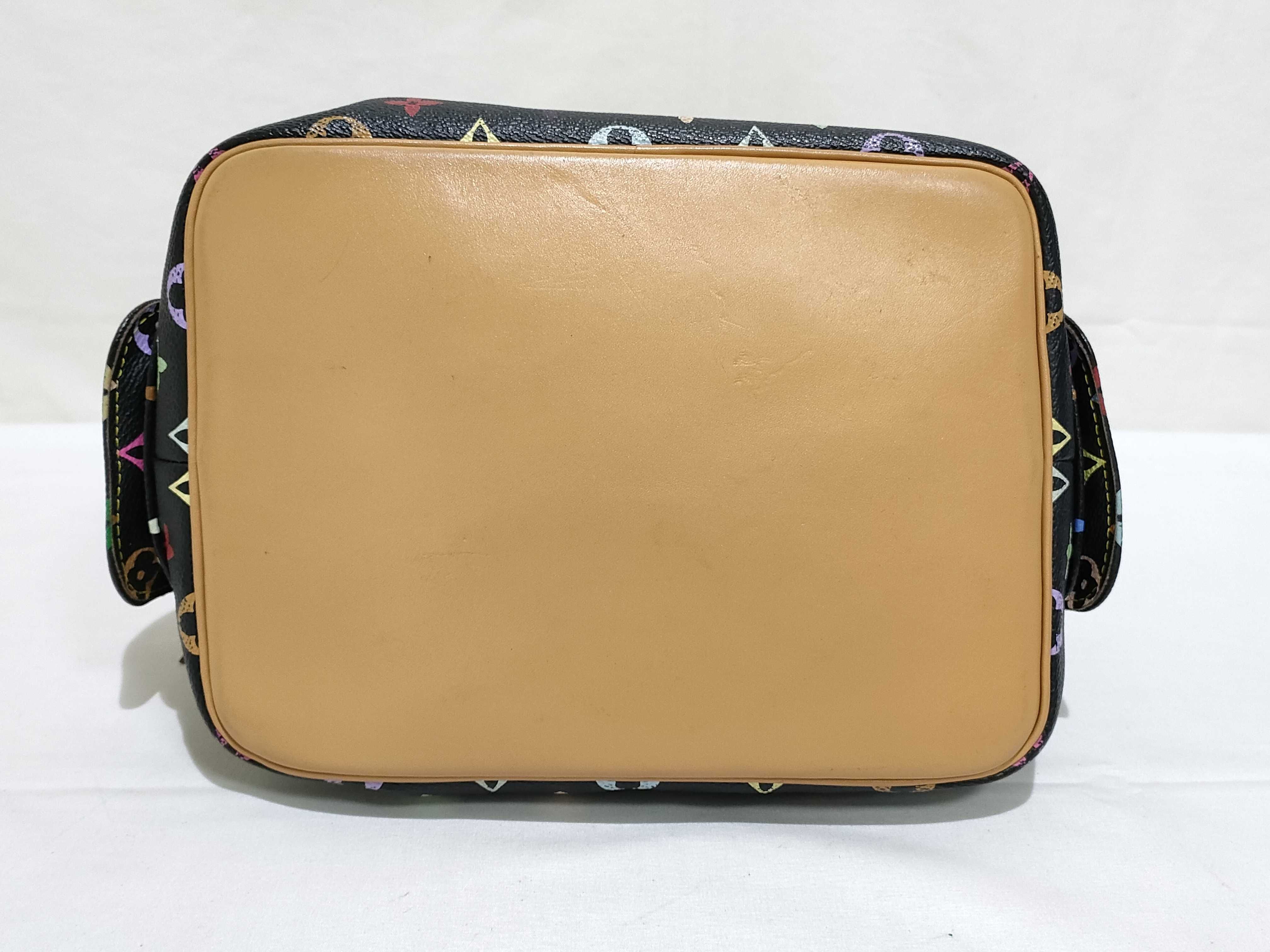 Monogram Multicolor Petit Noé Noir Shoulder Bag — view 7