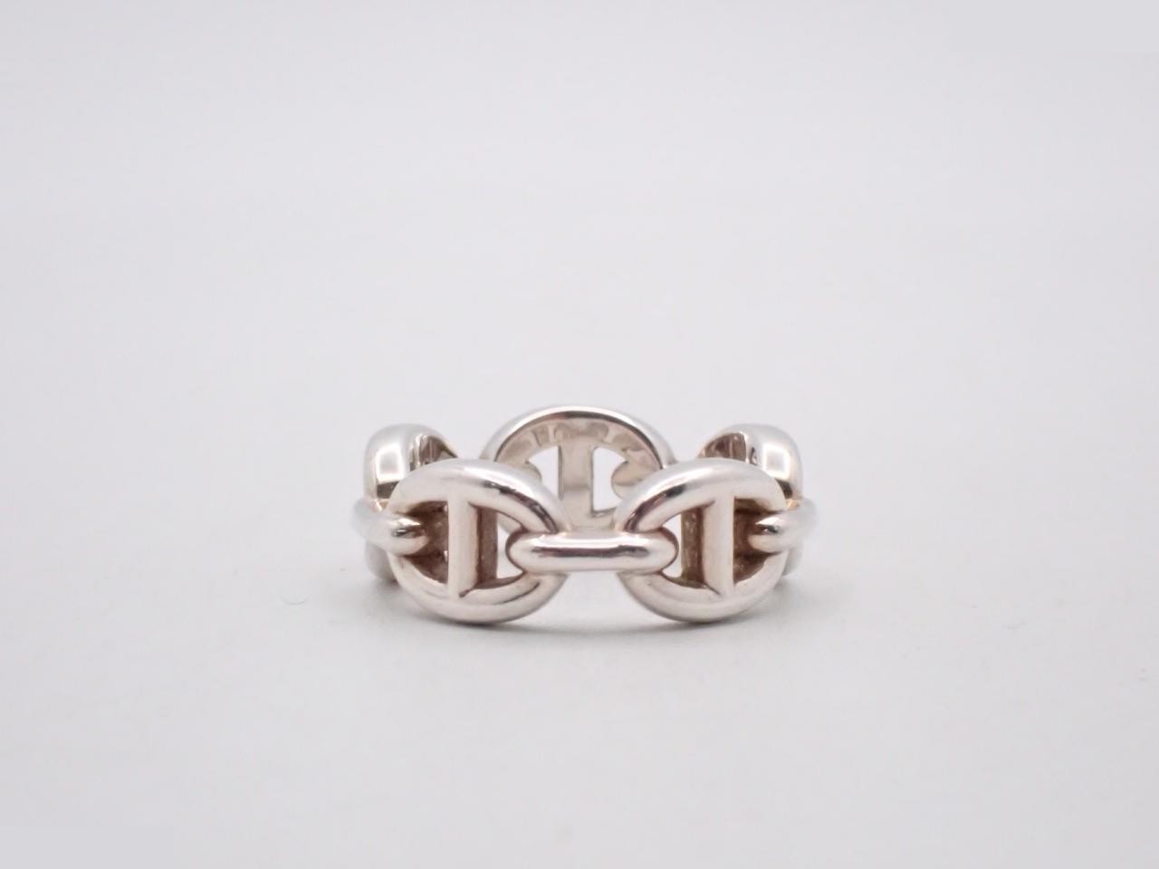 Enchainée Chaine d'Ancre Ring, 925 sterling silver, 5.8g, Size #50 — view 2