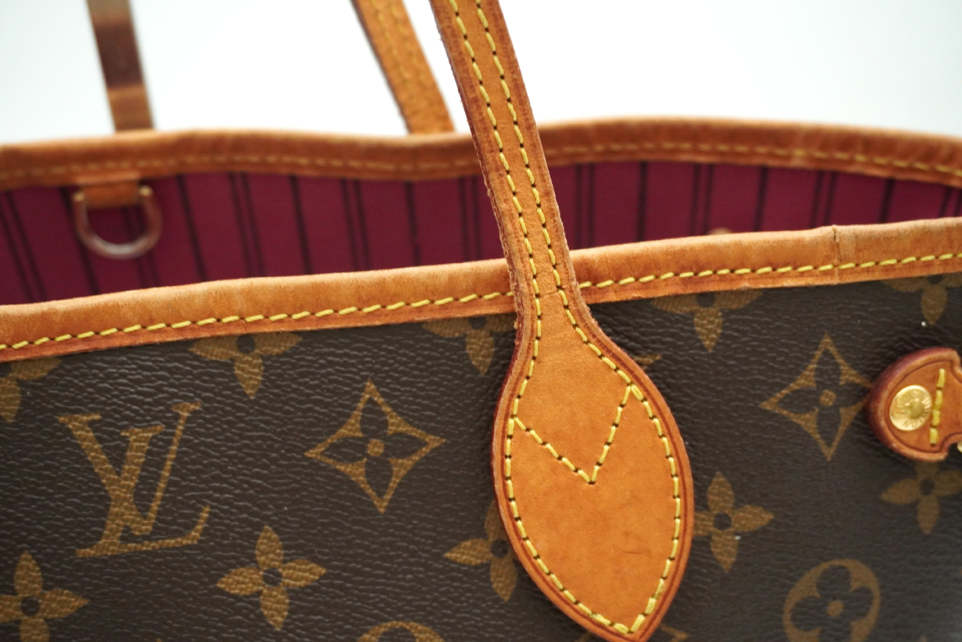 Monogram Neverfull PM M41245 Tote Bag with Pouch — view 12