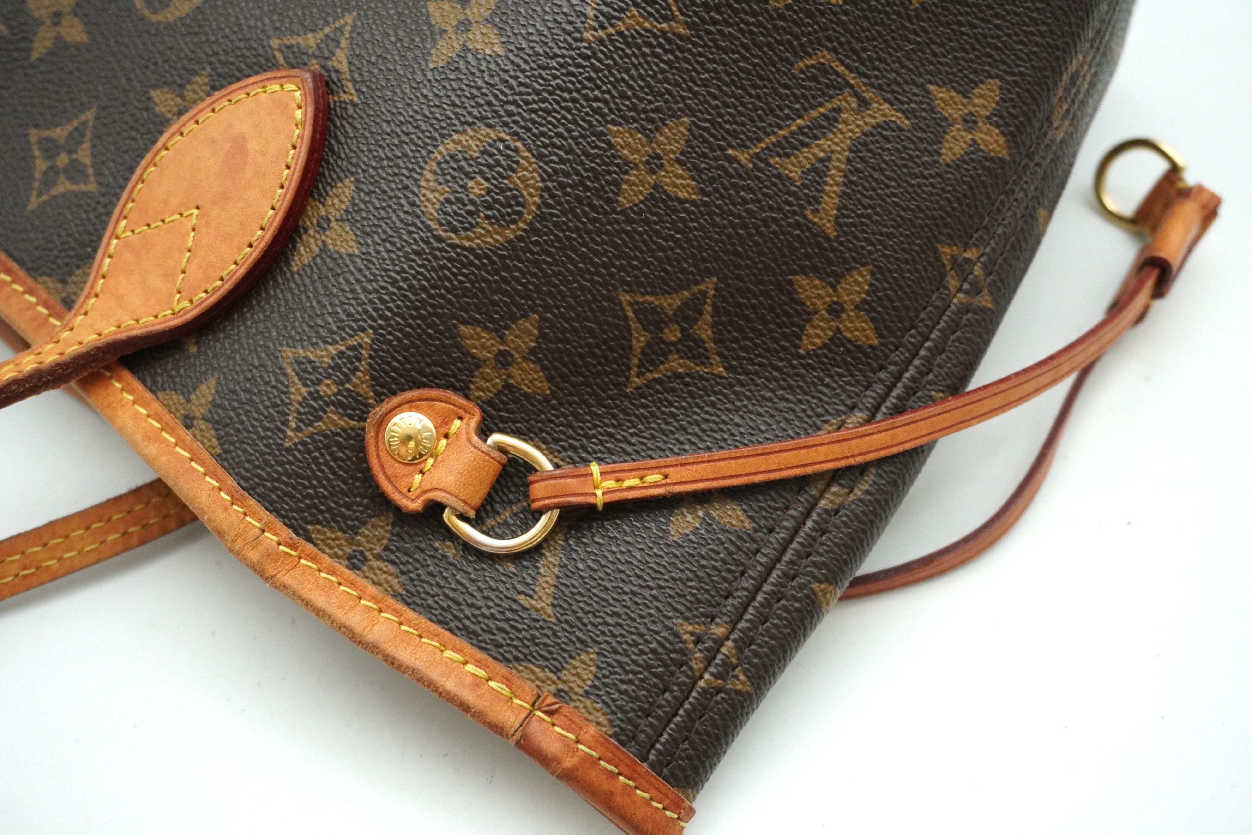 Monogram Neverfull PM M41245 Tote Bag with Pouch — view 10