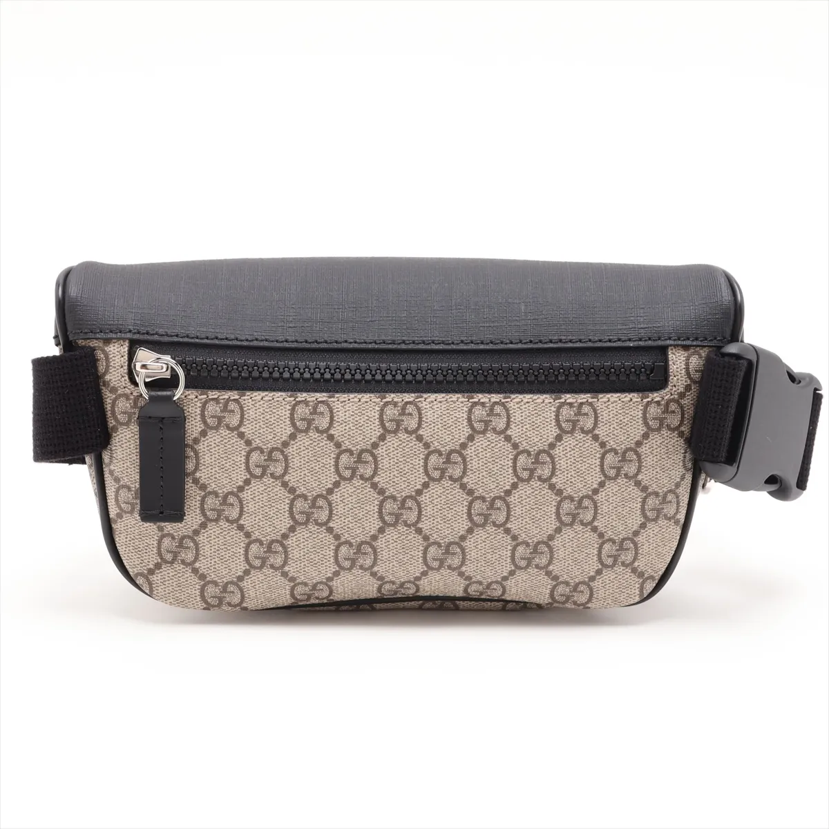 GG Supreme 779877 PVC x Leather Body Bag Beige x Black (Outlet) — view 2