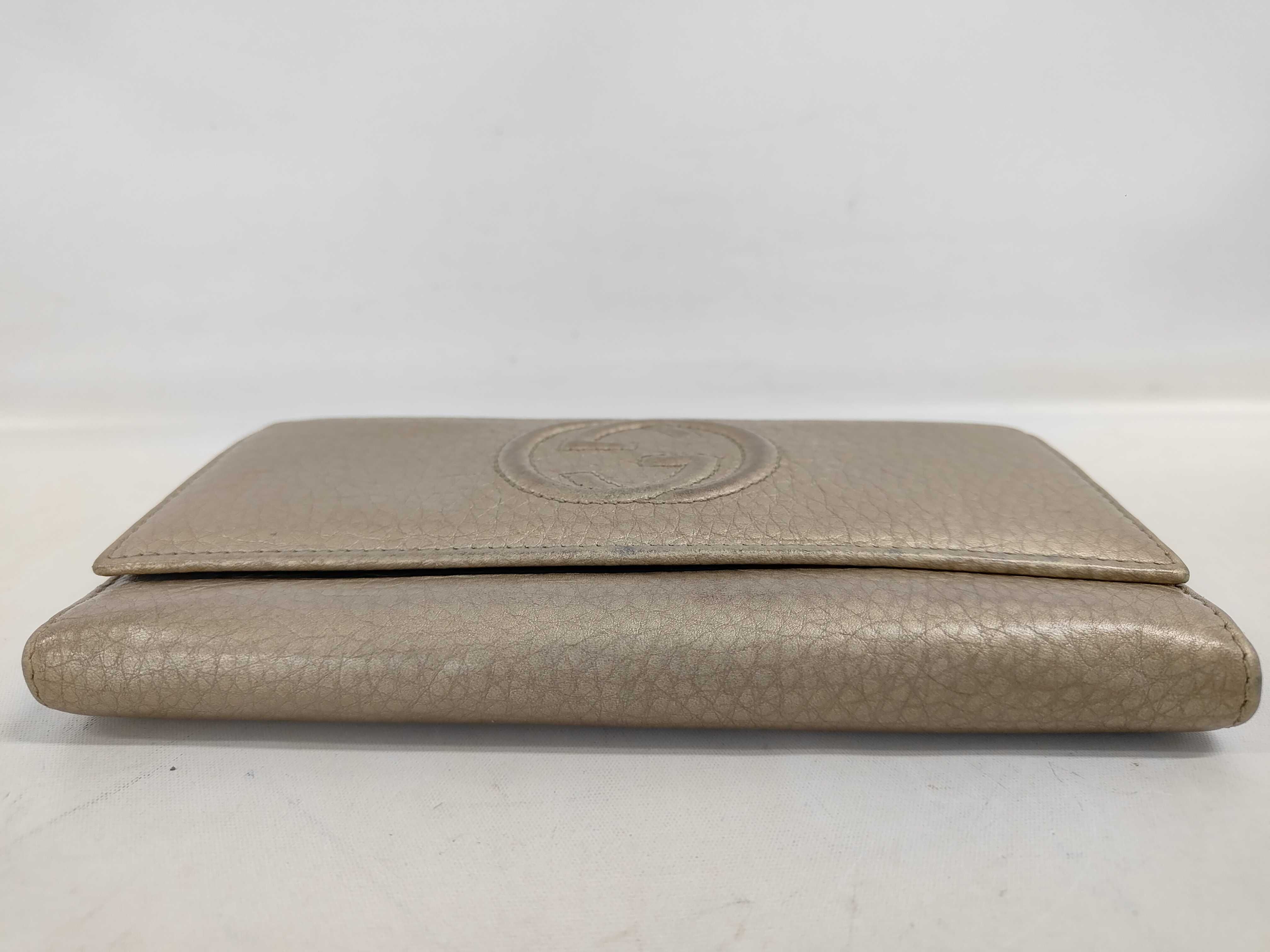 Soho Interlocking G Leather Wallet — view 4