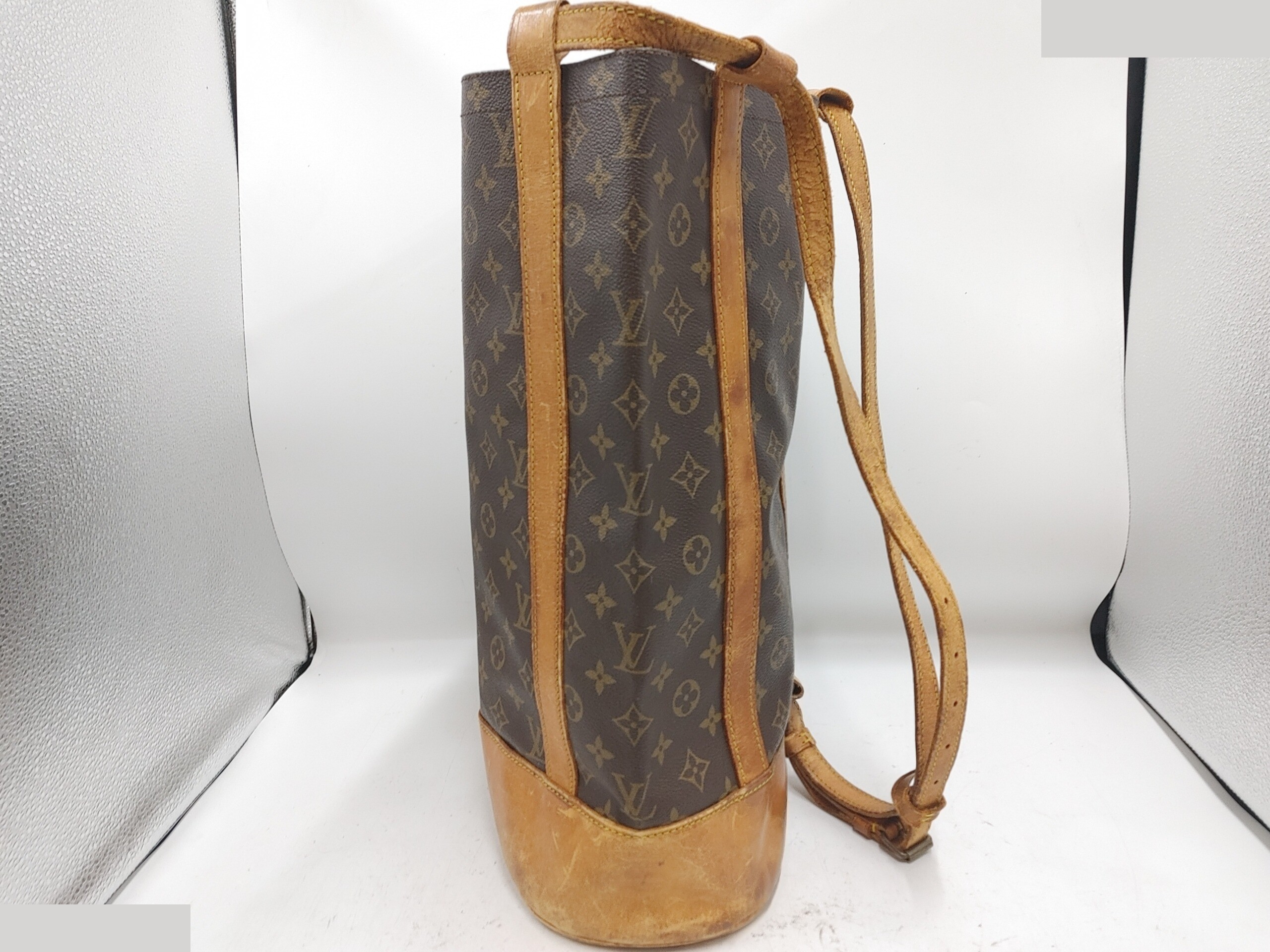 Monogram Bucket Bag, Randonee GM, M42244, 873A2, PVC/Leather — view 4