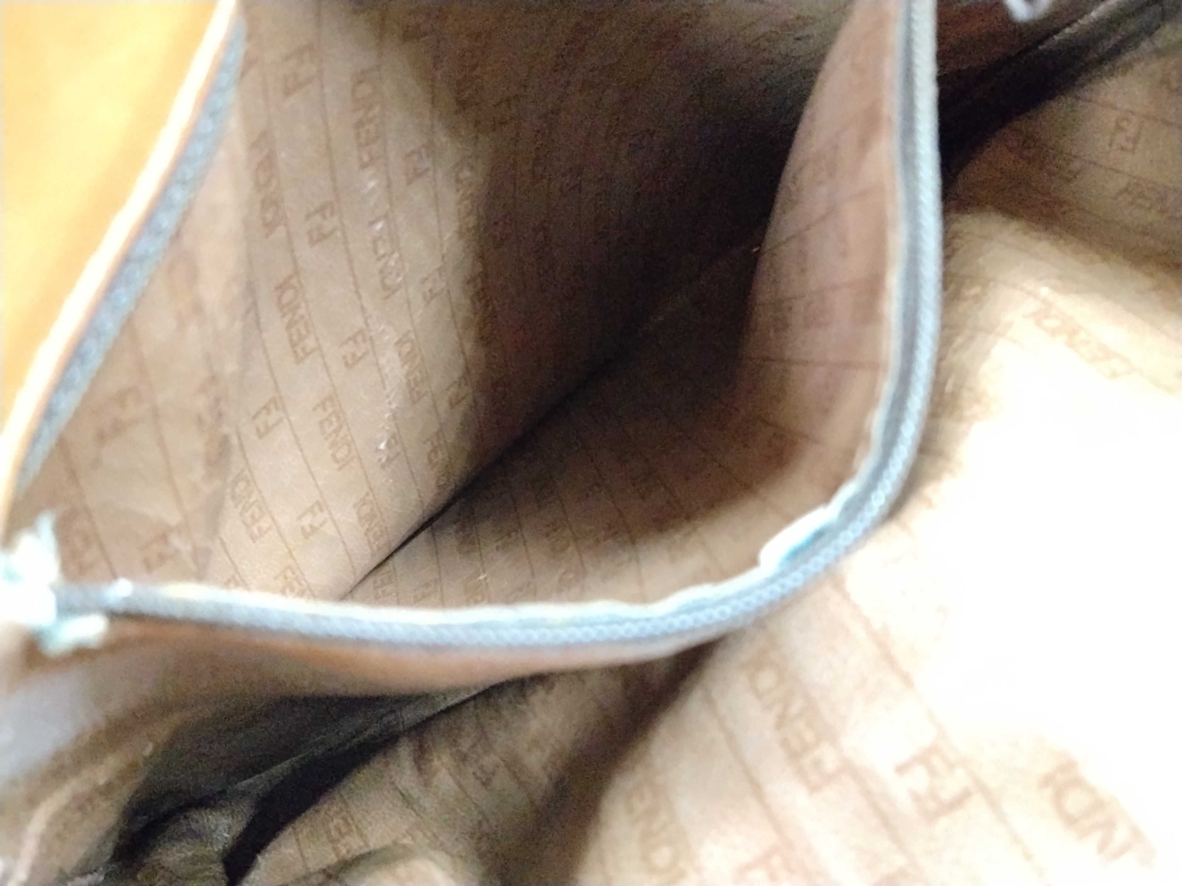 shoulder bag with detached inner tag — view 13