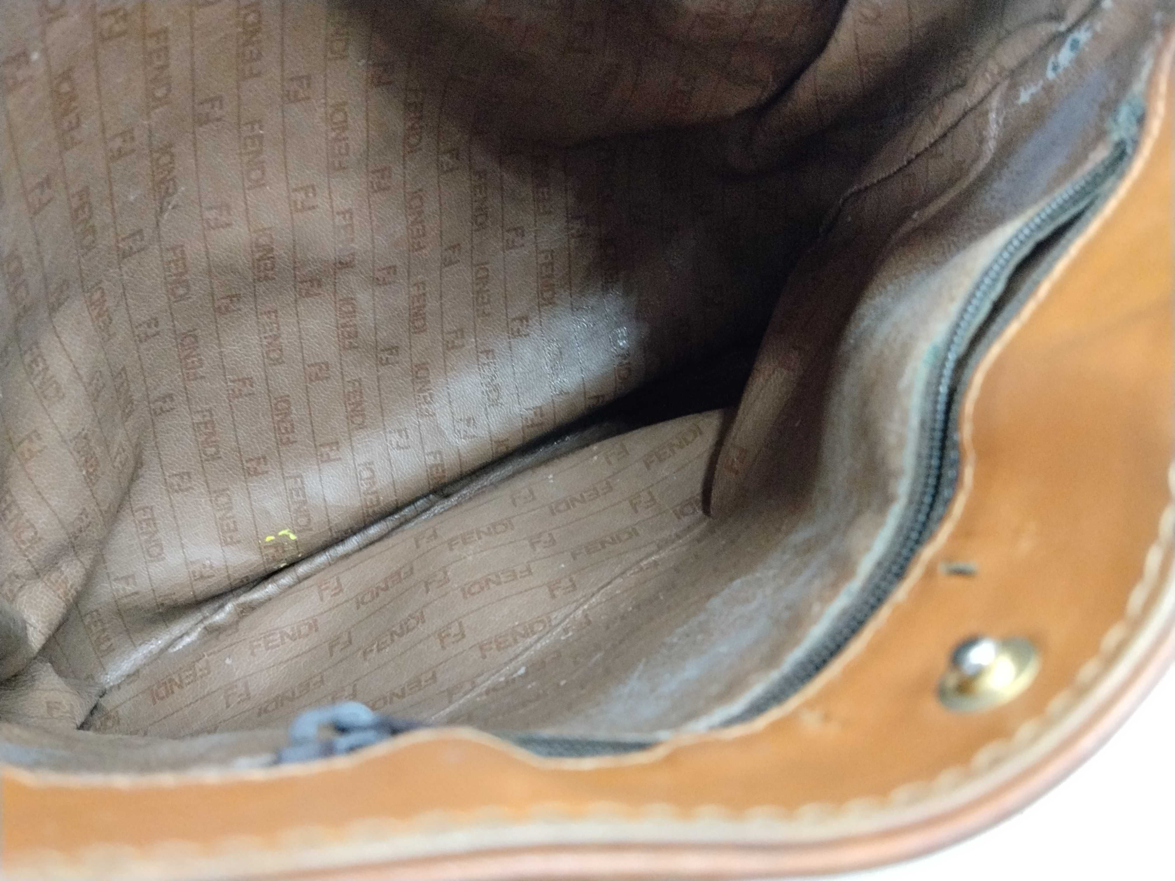 shoulder bag with detached inner tag — view 9