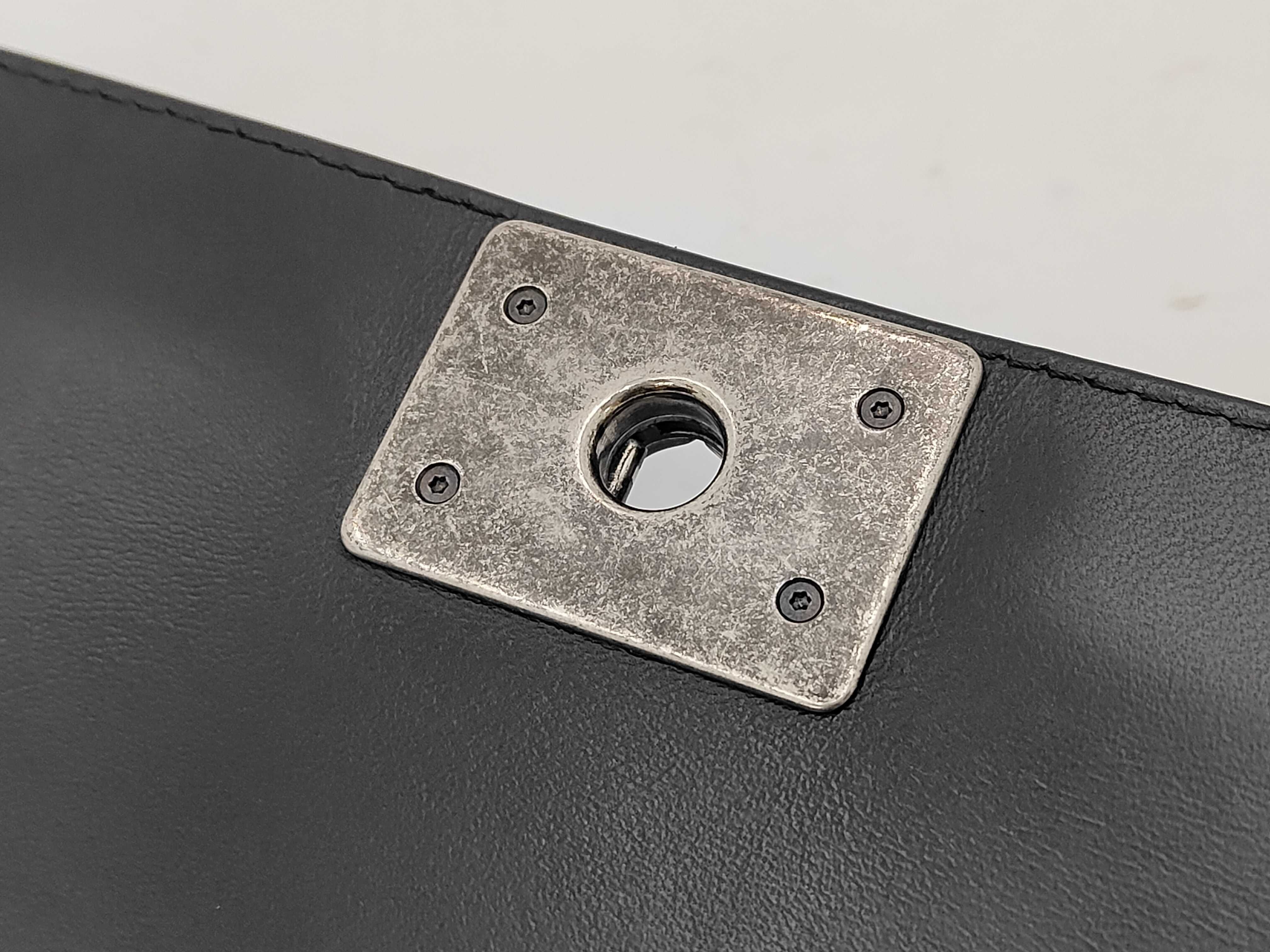 Boy Chanel Lambskin Shoulder Bag — view 12