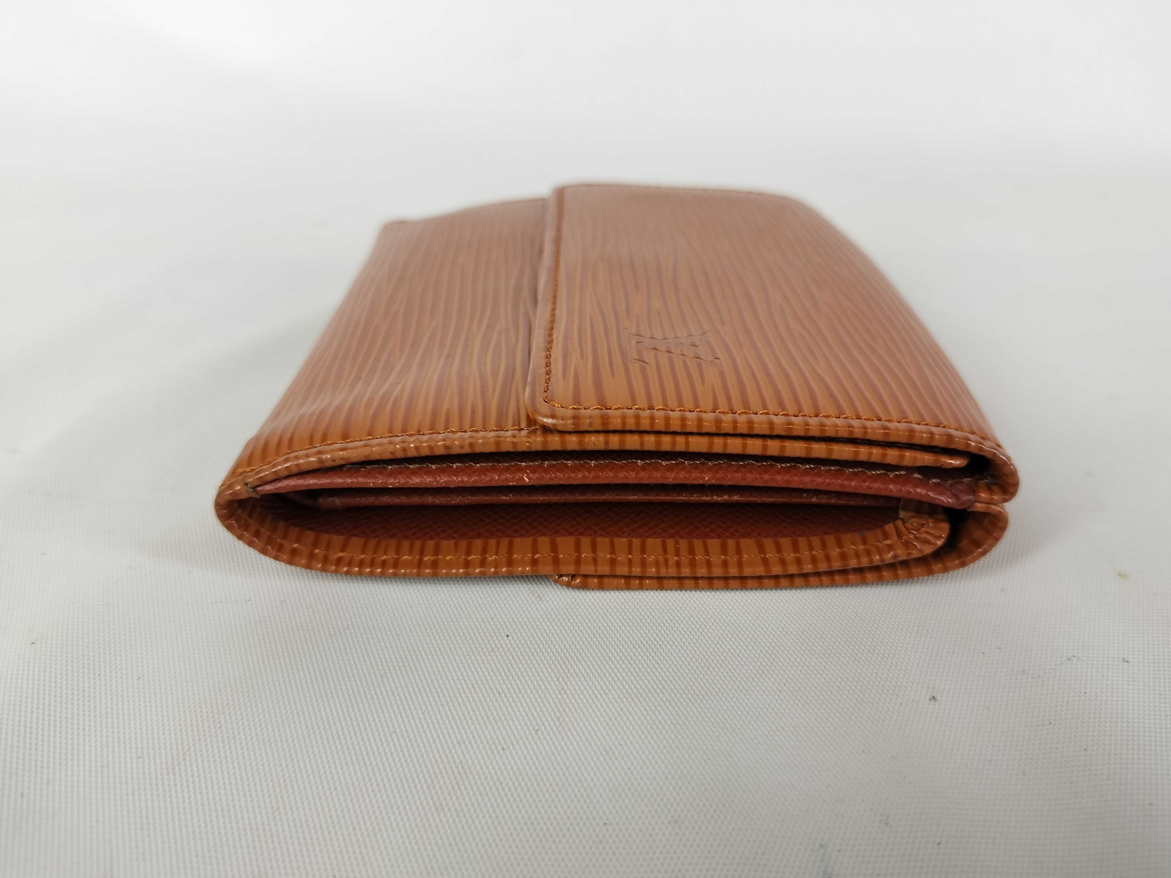 Epi M63488 Portemonnaie Cartes Crédit Kenya Brown Wallet — view 3