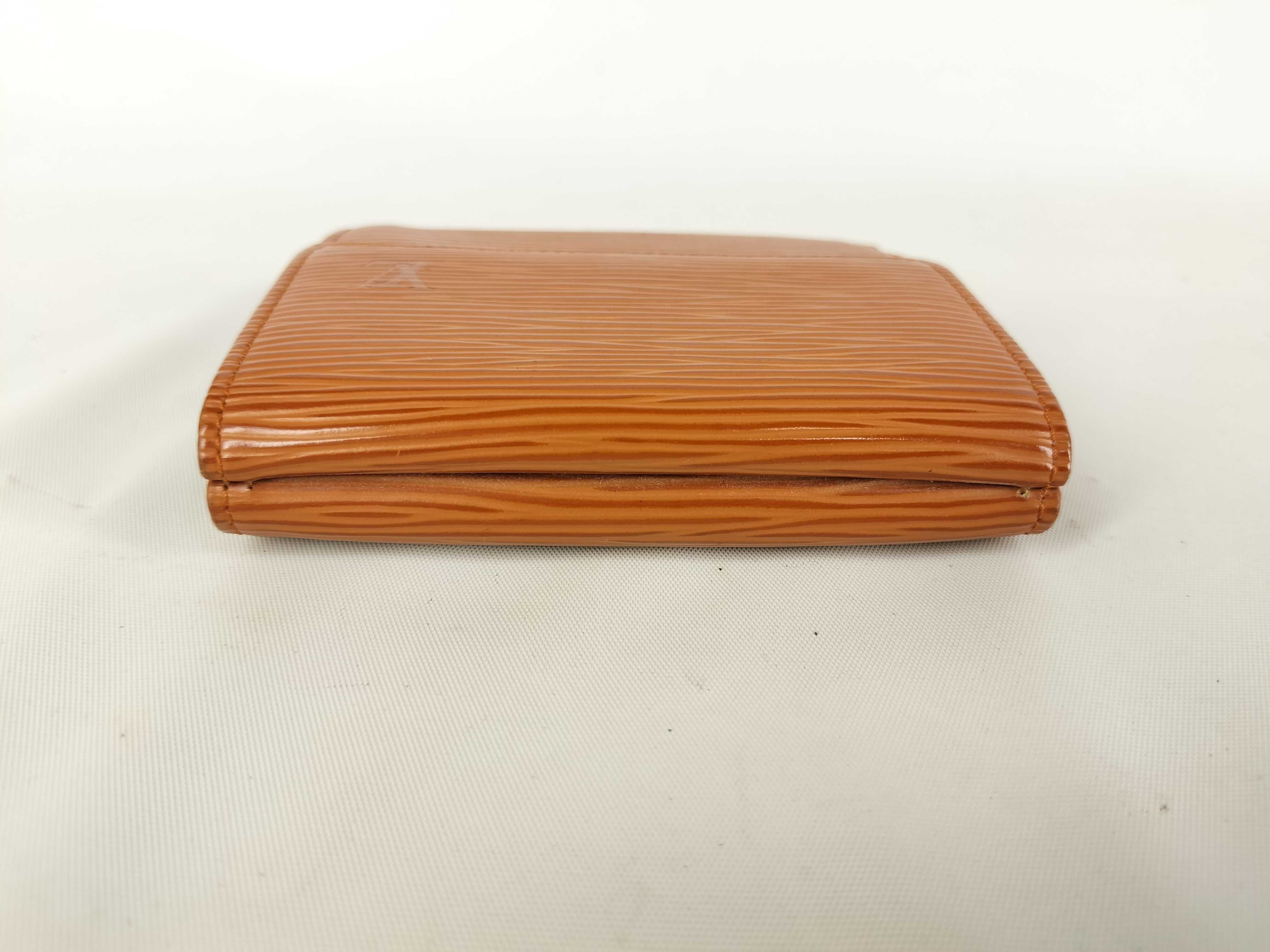 Epi M63488 Portemonnaie Cartes Crédit Kenya Brown Wallet — view 4