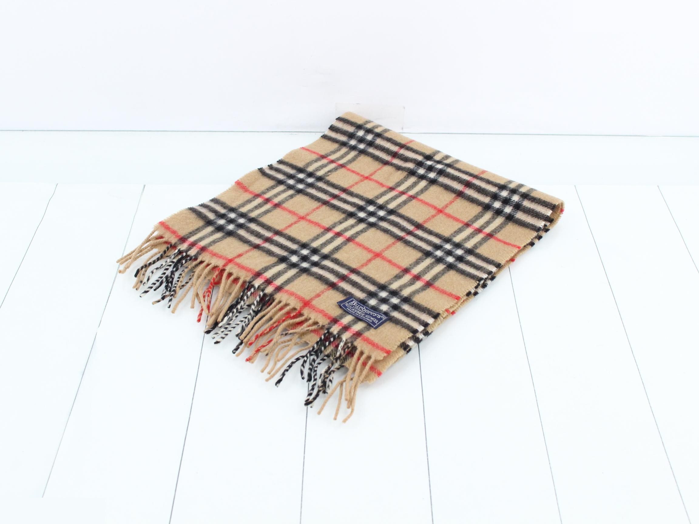 Burberrys / Fringe Scarf / Nova Check