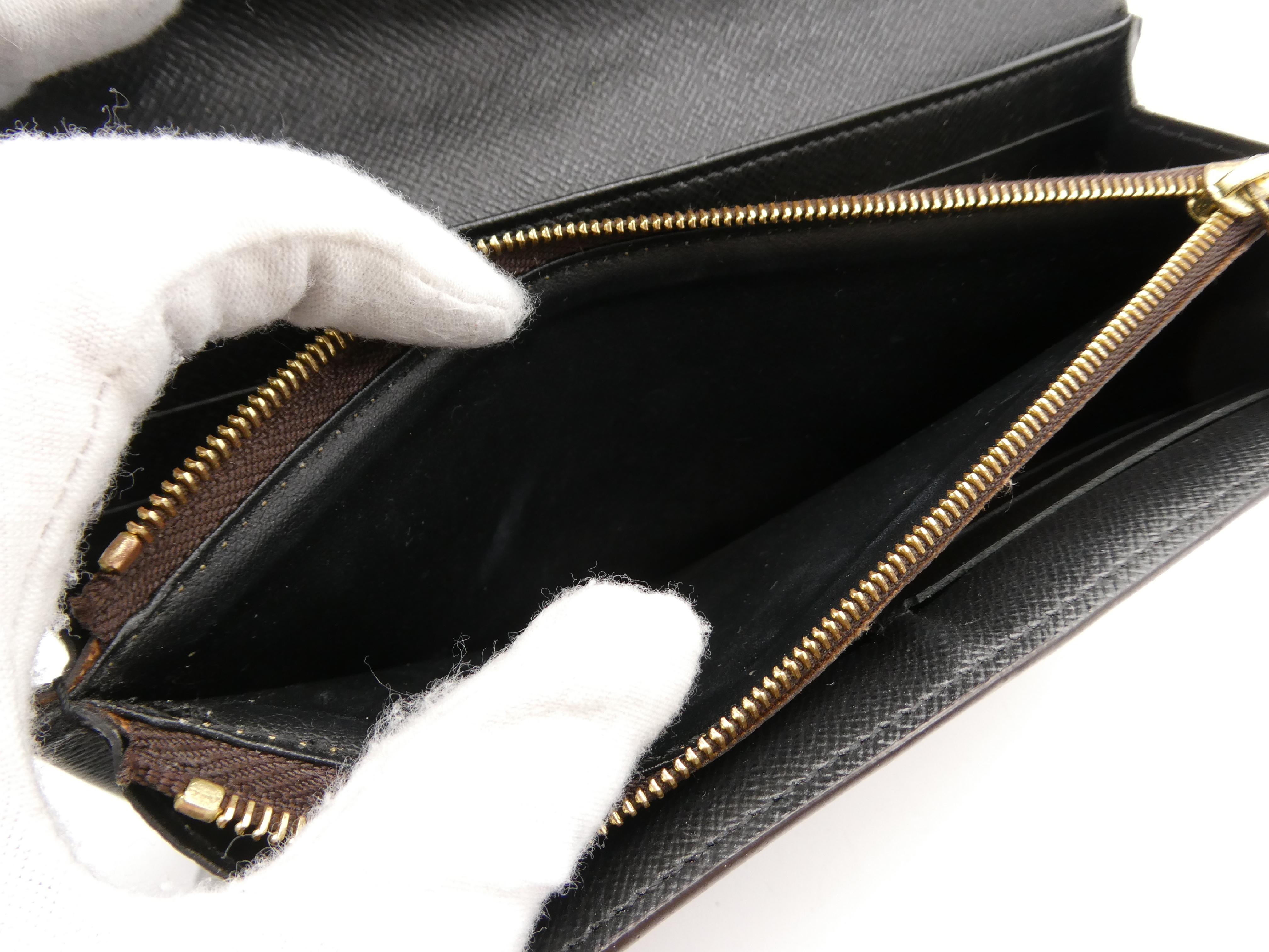 Monogram Giant Reverse Portefeuille Sarah Wallet (IC sensor enabled) — view 7