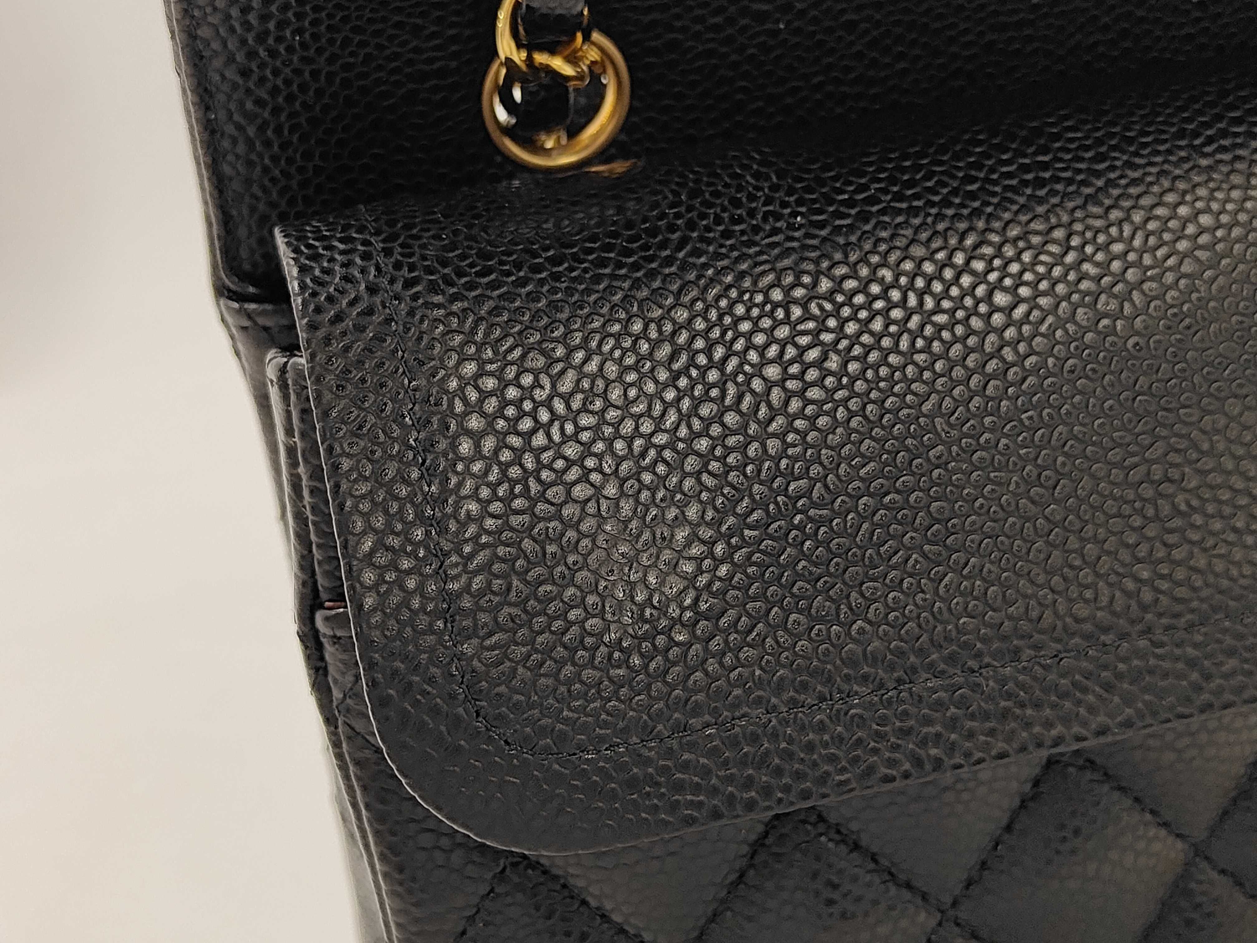 CF Medium Double Flap Chain Bag Shoulder Bag — view 12