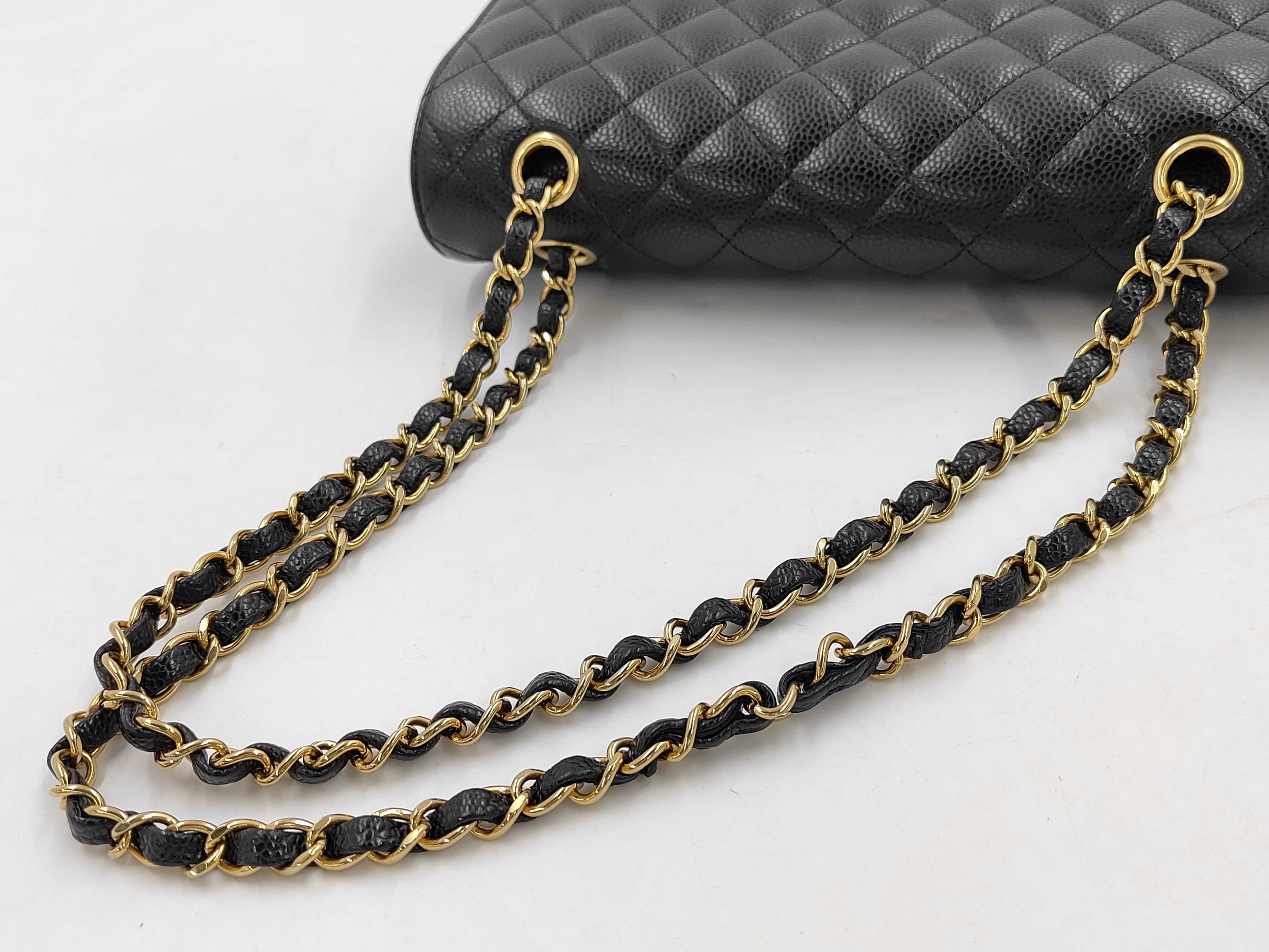 CF Medium Double Flap Chain Bag Shoulder Bag — view 3