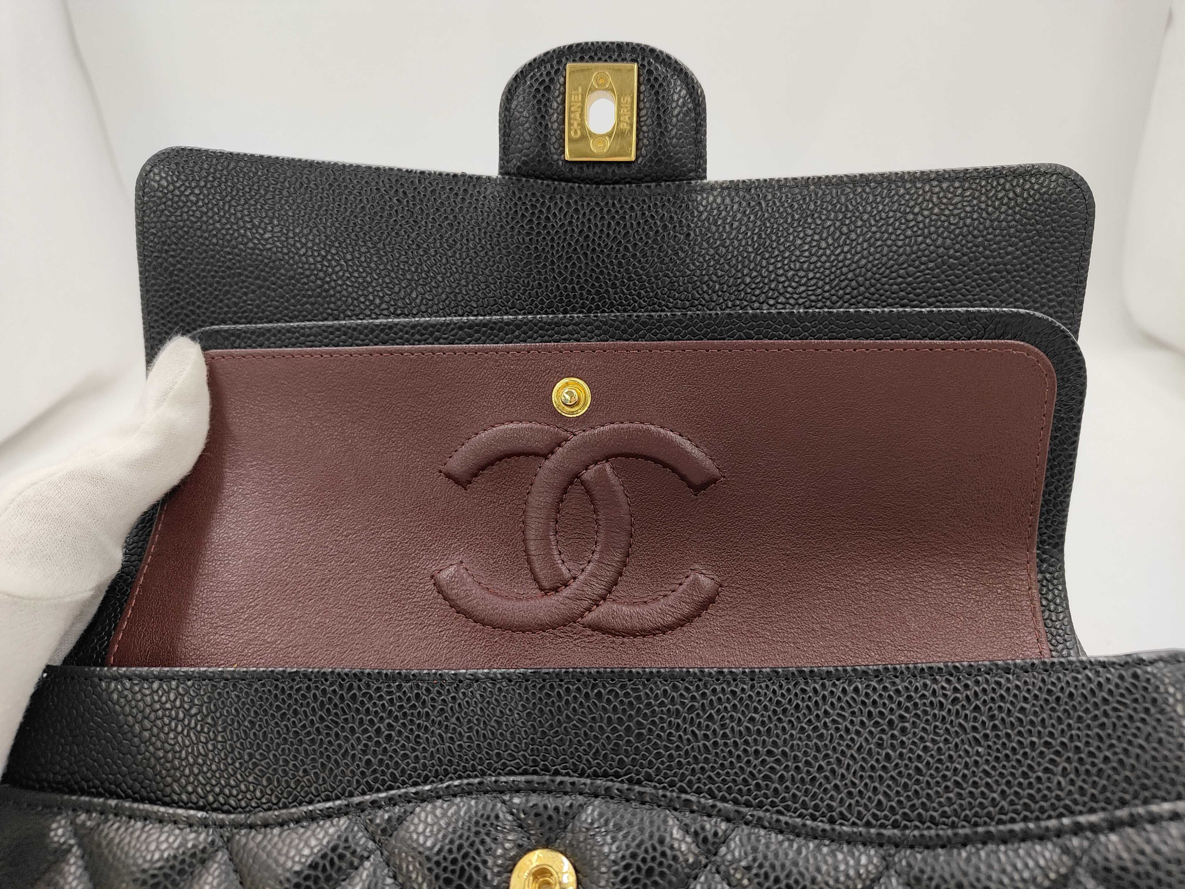 CF Medium Double Flap Chain Bag Shoulder Bag — view 8