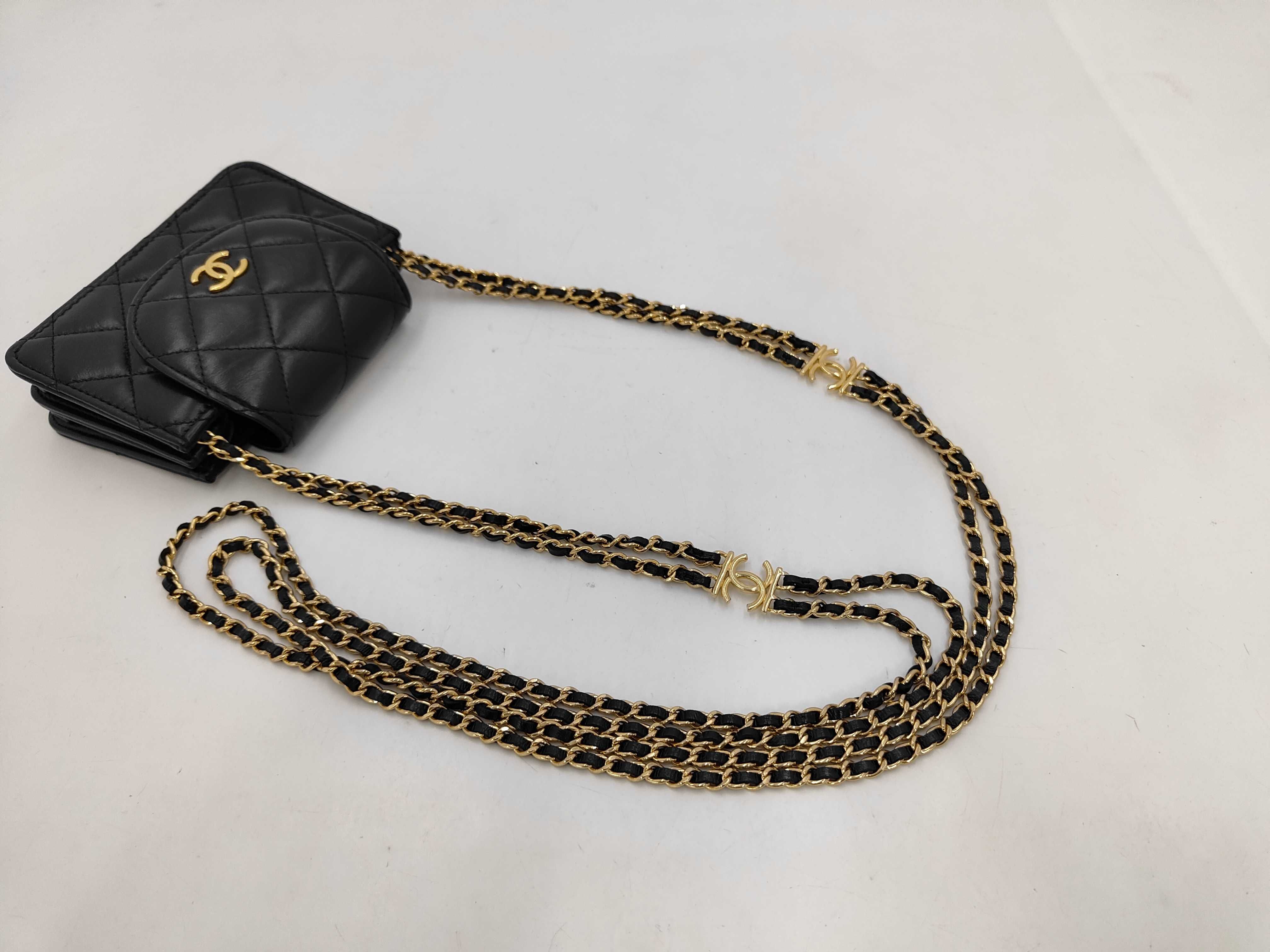 Matelassé Chain Shoulder Bag — view 5