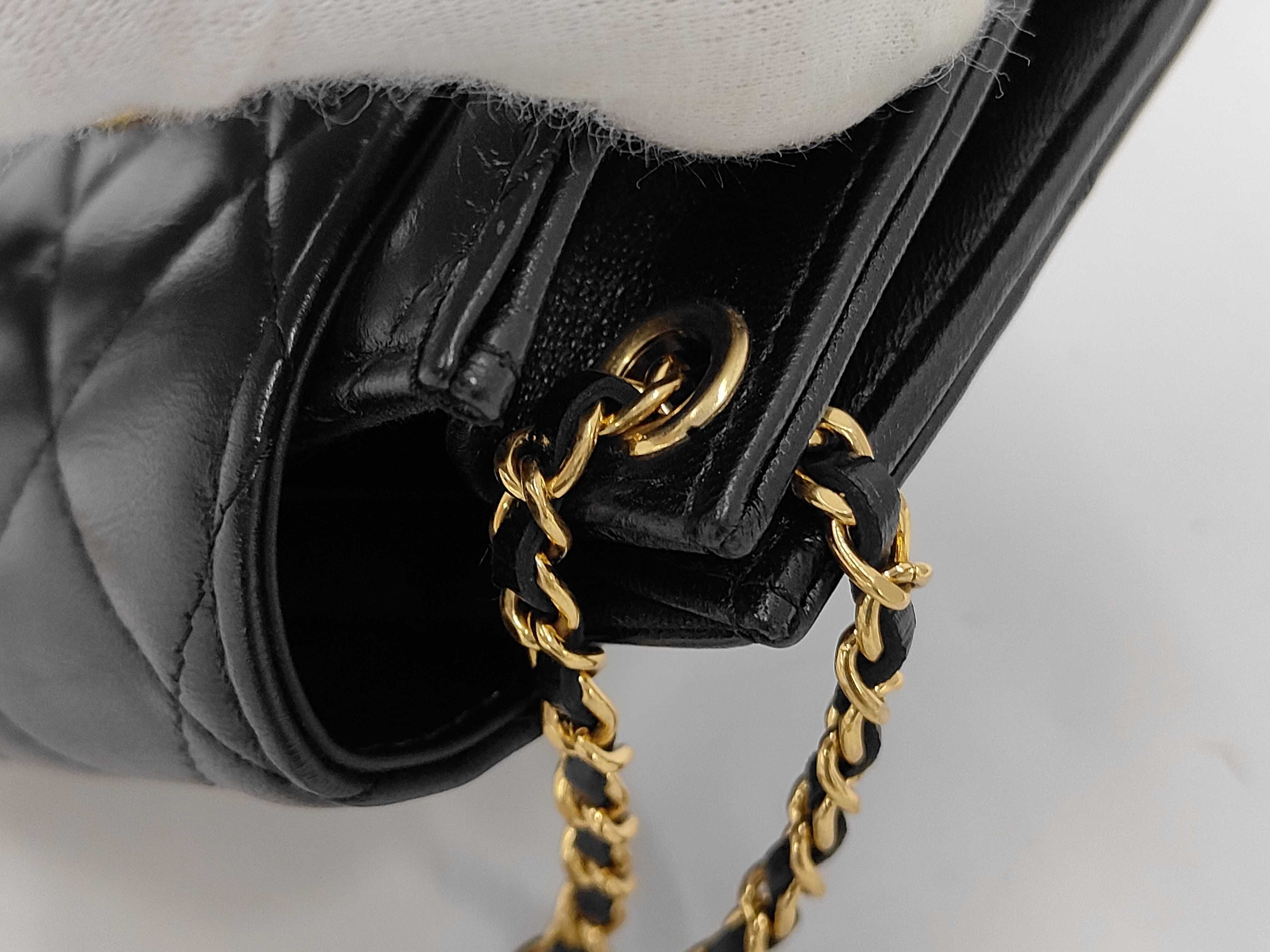 Matelassé Chain Shoulder Bag — view 7