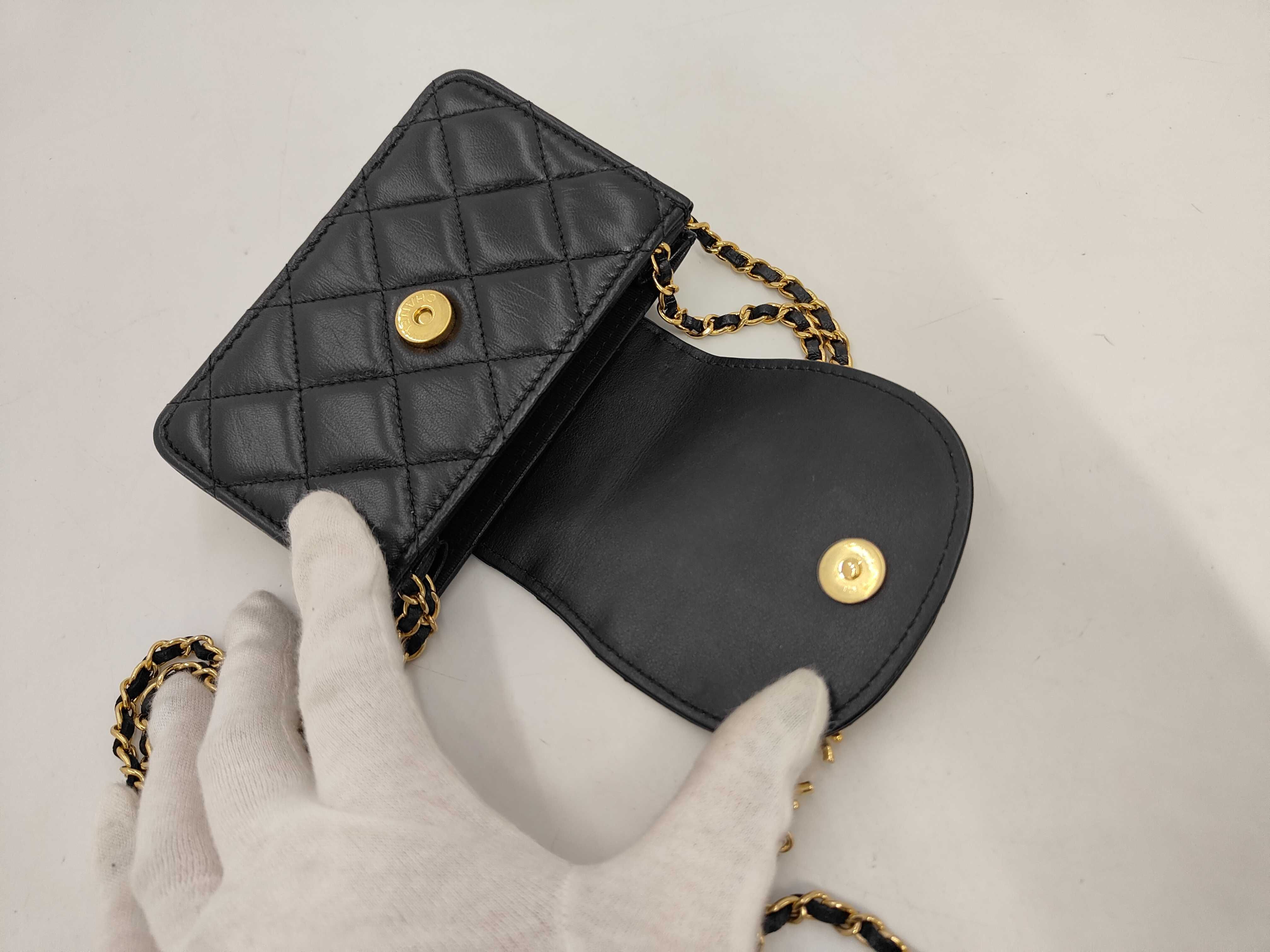 Matelassé Chain Shoulder Bag — view 8