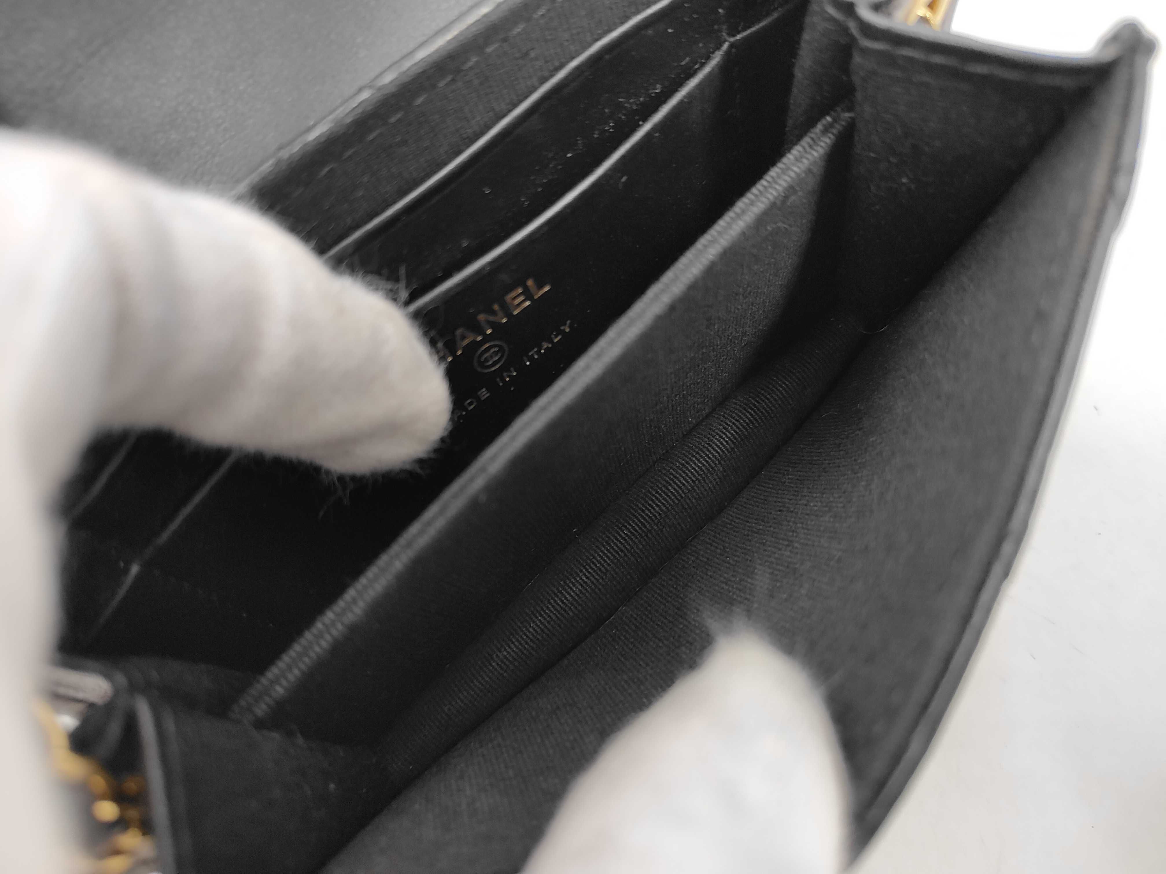 Matelassé Chain Shoulder Bag — view 9