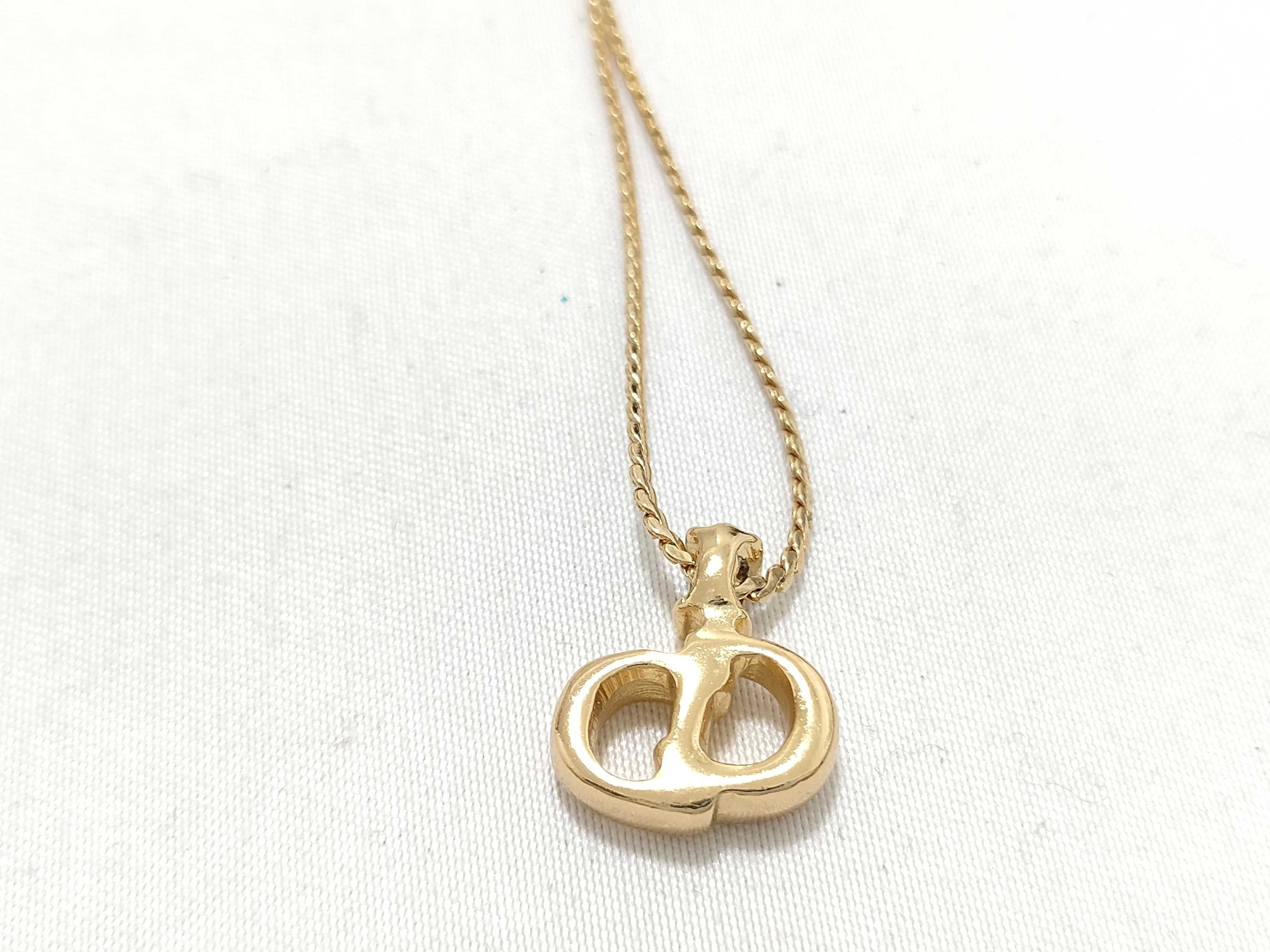 necklace with CD logo — view 2