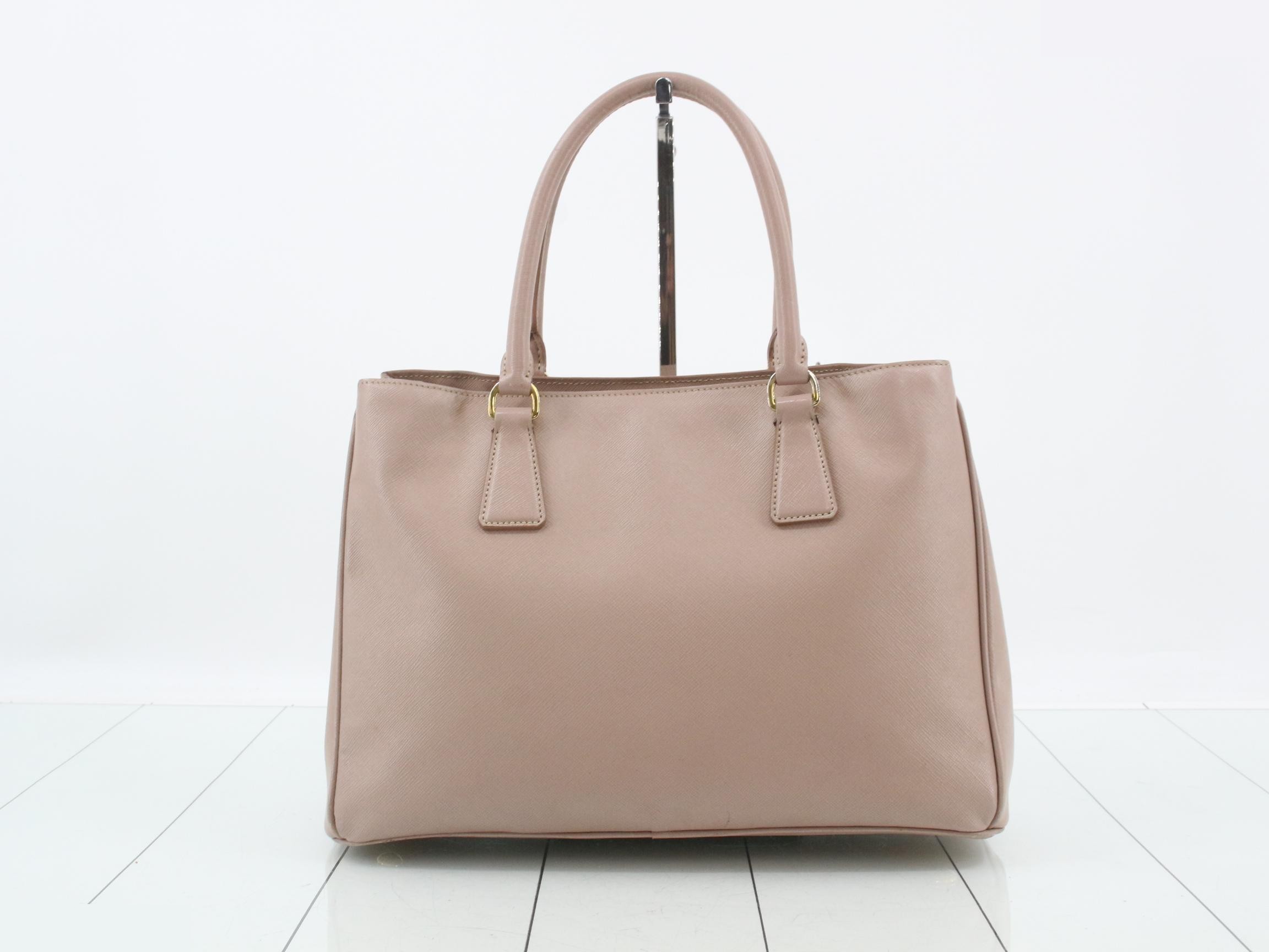 Saffiano Galleria Large Bag/Handbag, Pink Beige — view 2