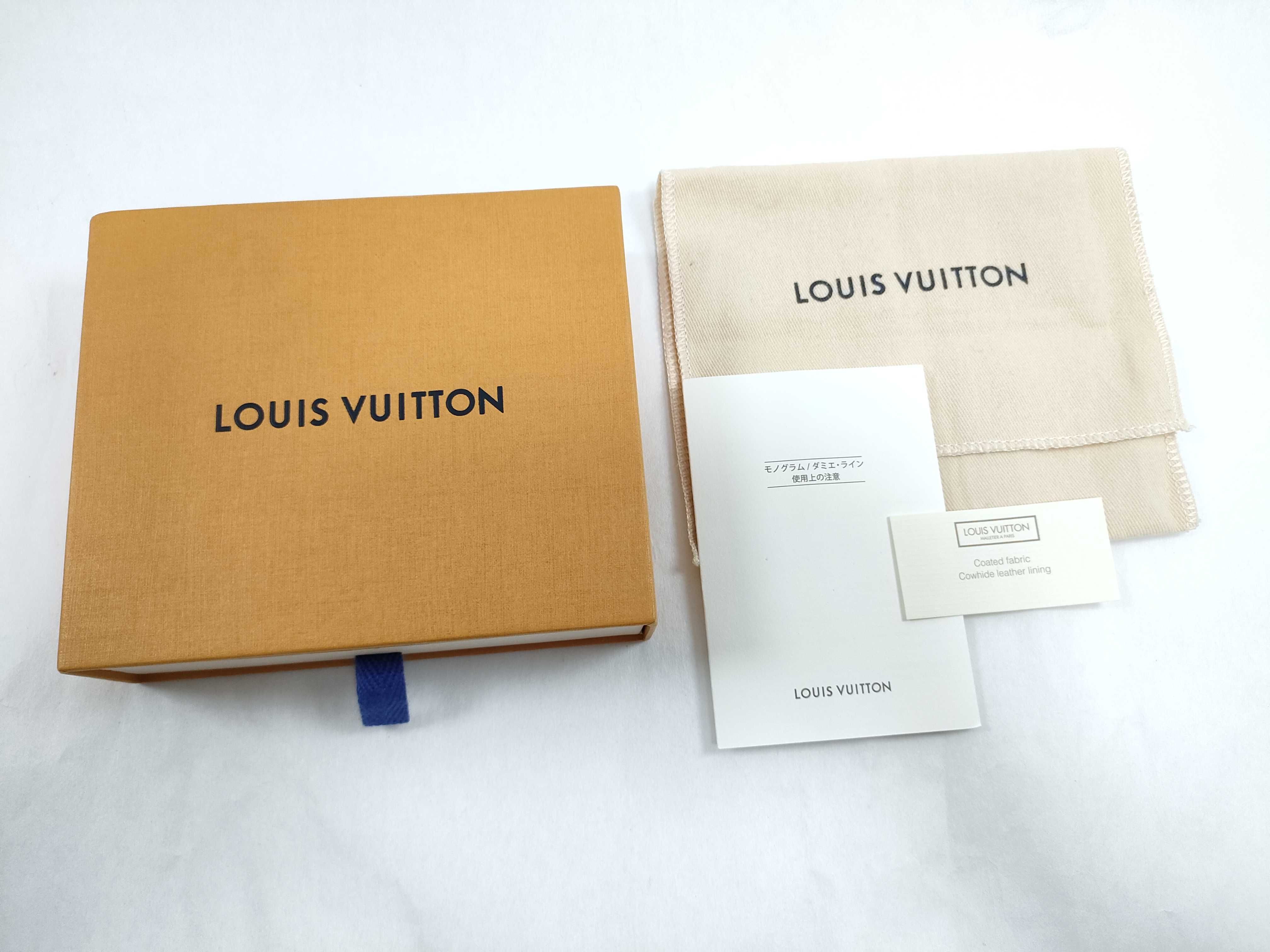 Monogram Louis Vuitton Monogram Portefeuille Lisa M83605 Blue Olympe RFID Wallet — view 11