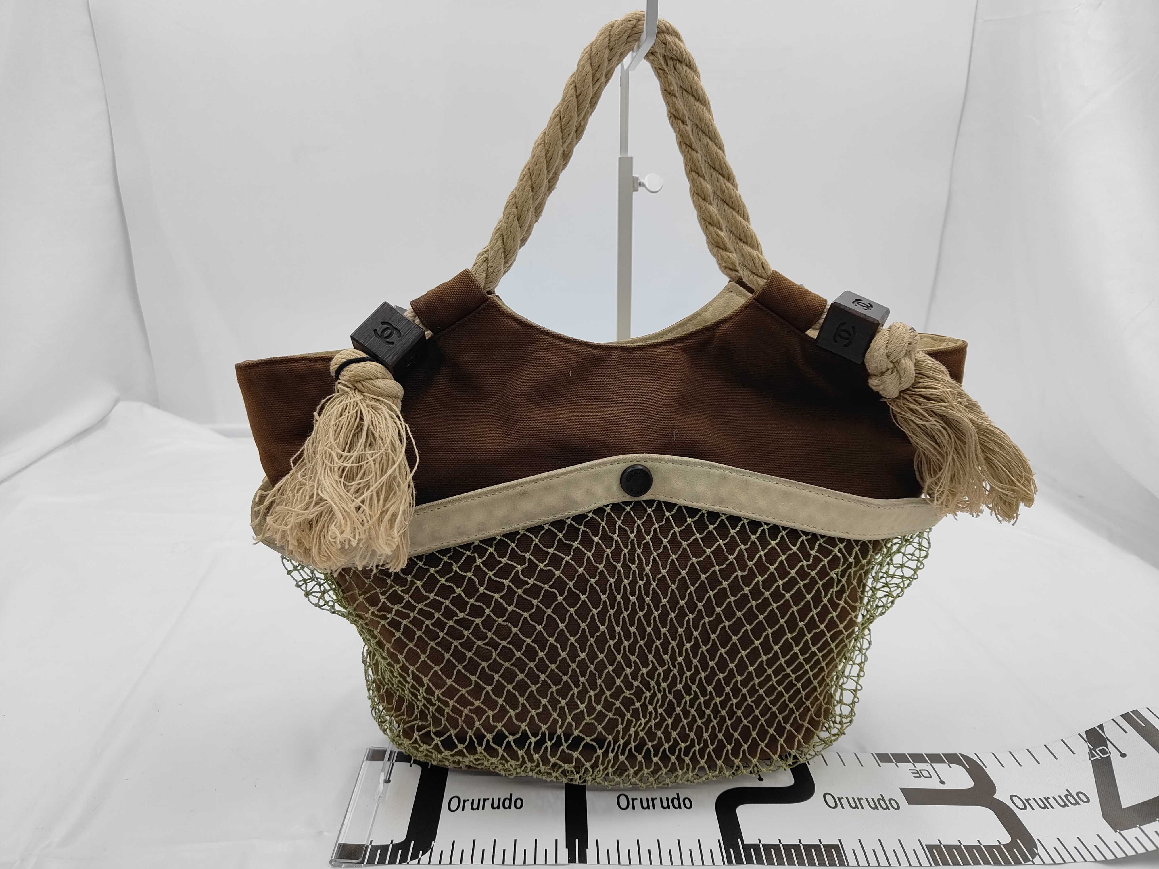 Coco Mark Fishnet Camellia Tote Bag — view 2