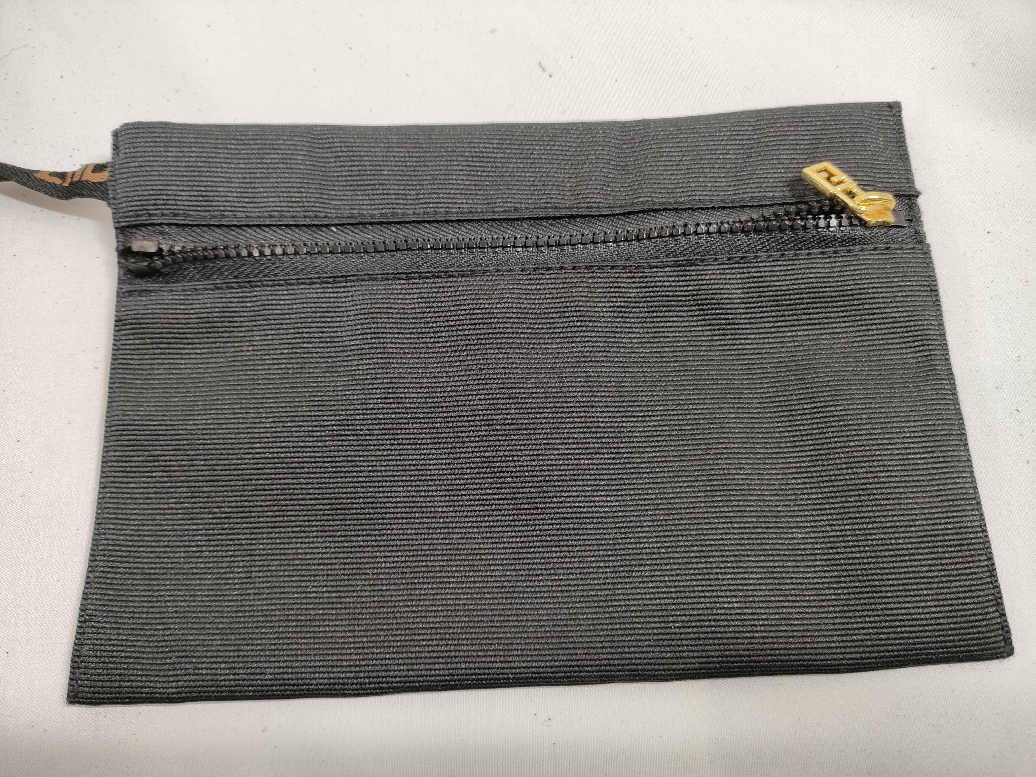 Nylon Tote Bag with Logo, Black Handbag — view 12