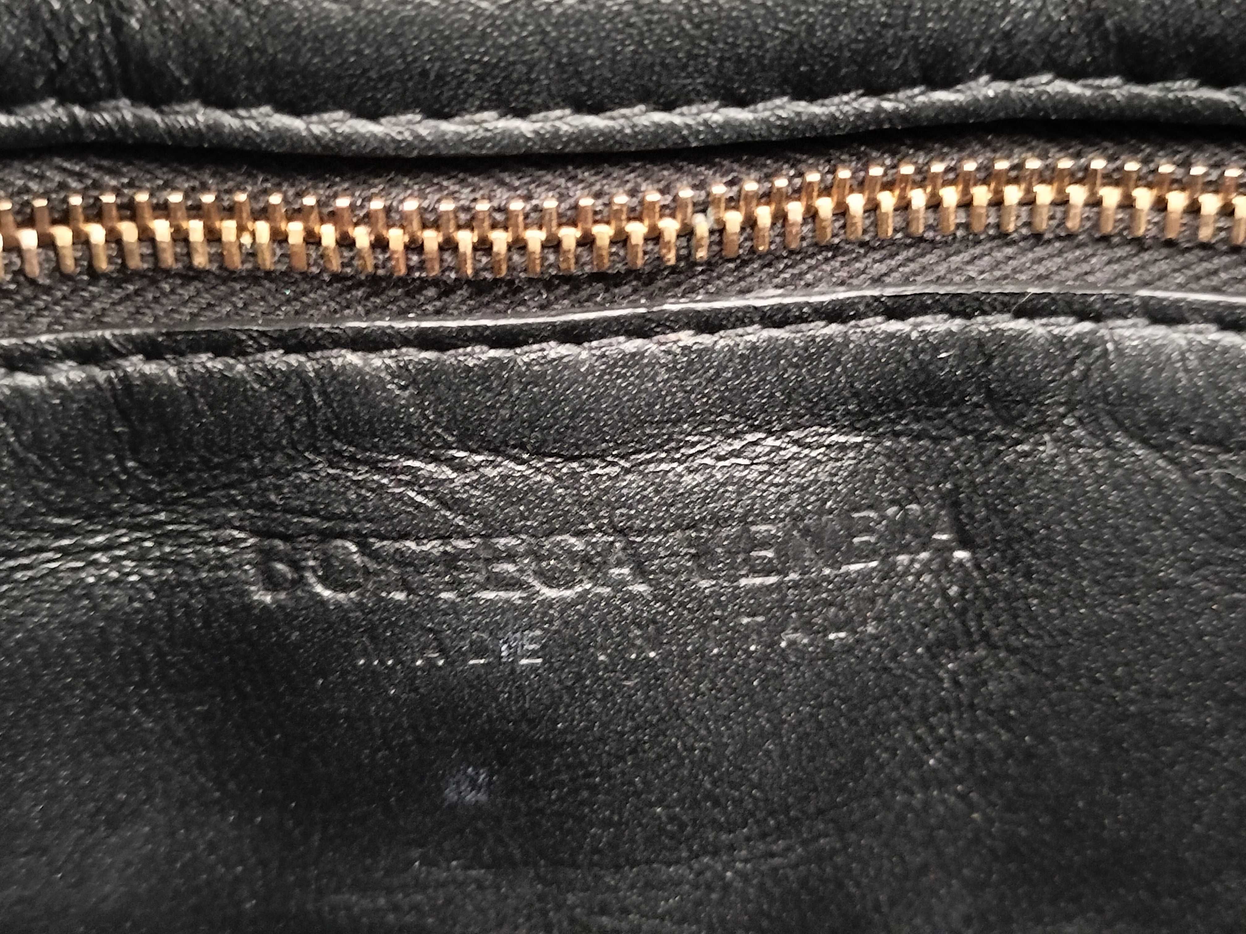 Padded Cassette Shoulder Bag with Gold Hardware, Black, with Protective Seal. — view 12
