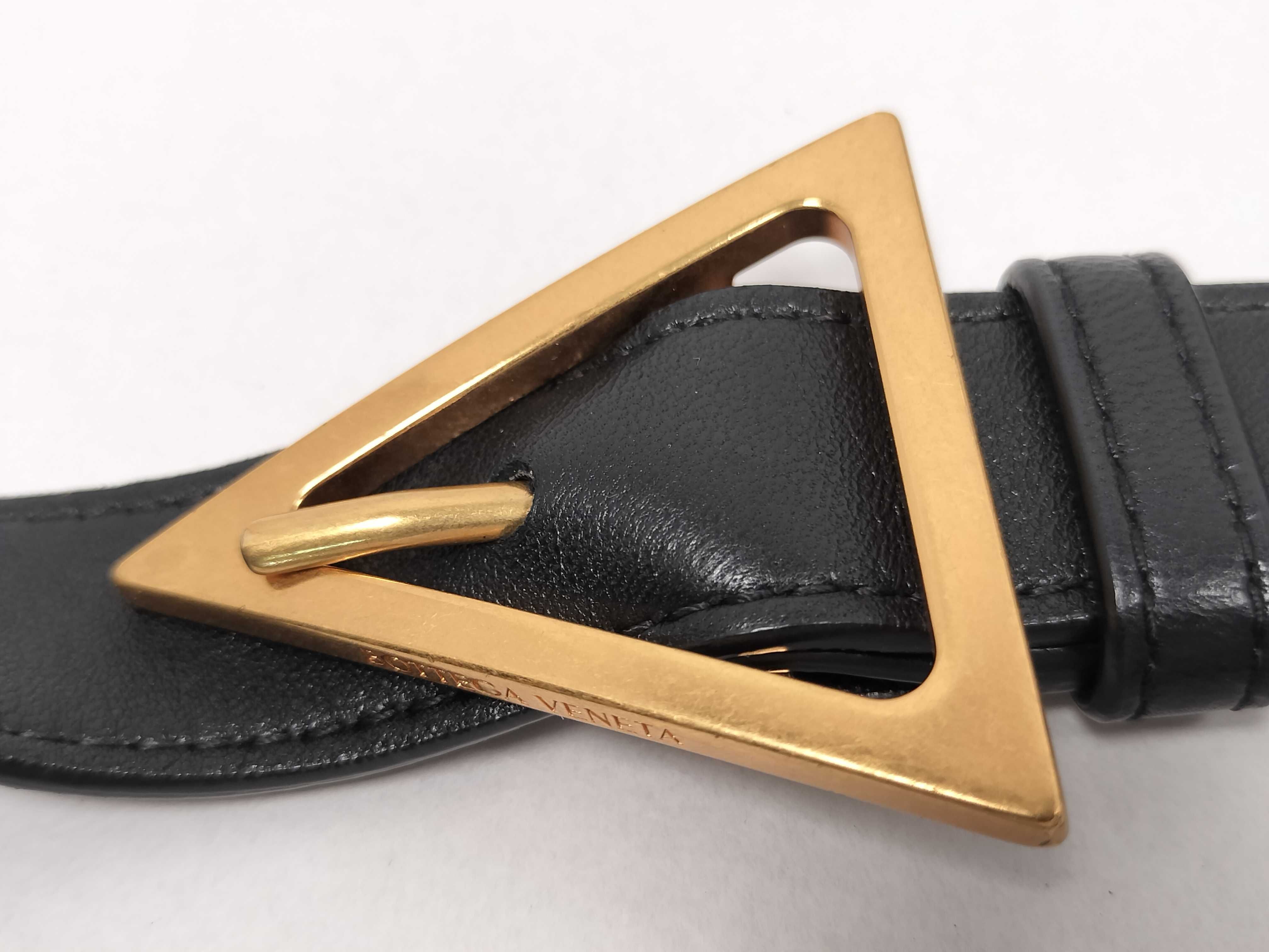 Padded Cassette Shoulder Bag with Gold Hardware, Black, with Protective Seal. — view 14