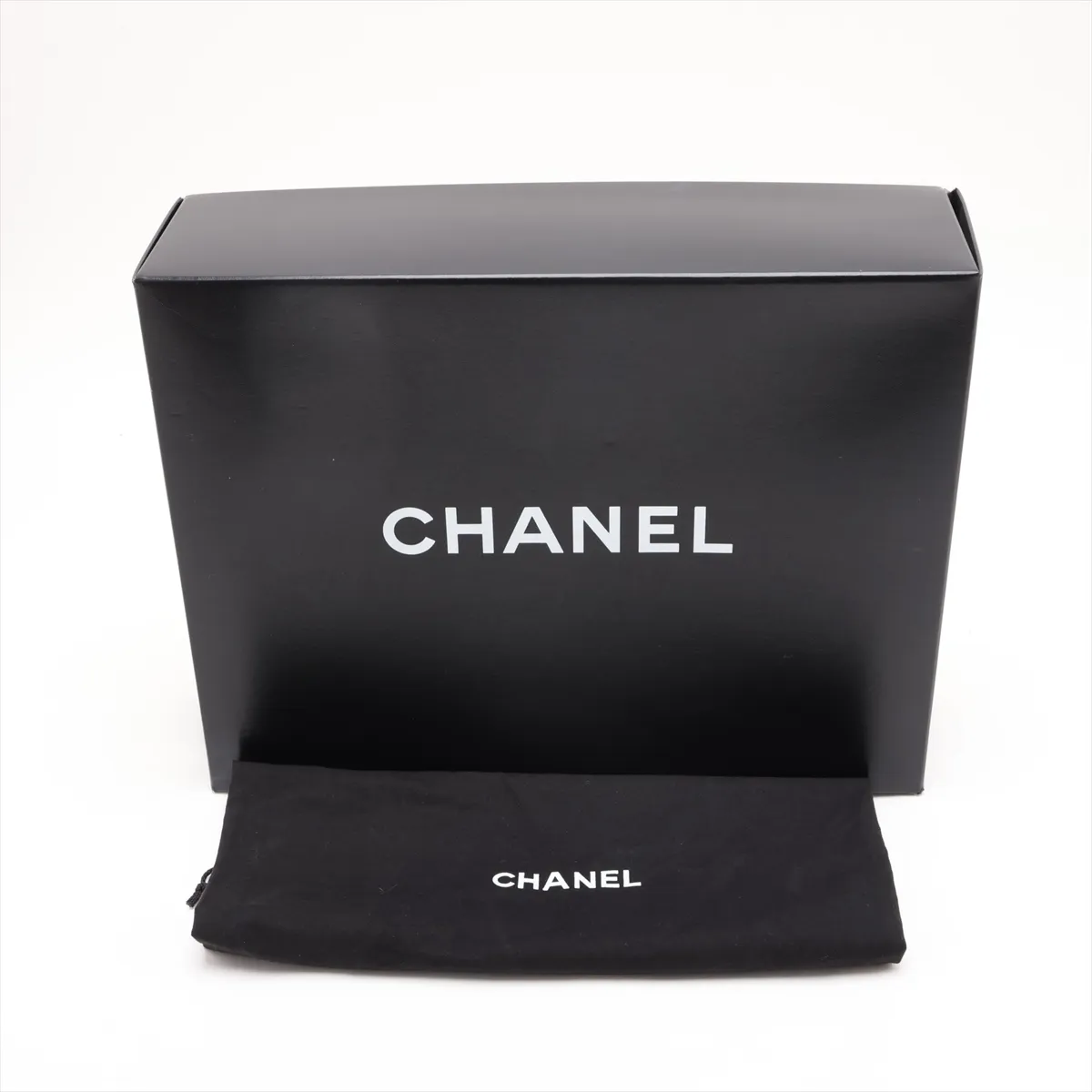 [Individually packaged] Chanel Large Matelassé 30 Caviar Skin Single Flap Double Chain Bag, Black with Gold Hardware, 13555075, Serial Number 13-series, A28600 — view 12