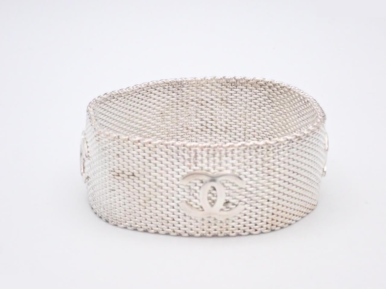 bangle mesh silver here mark x 4P 96A — view 2