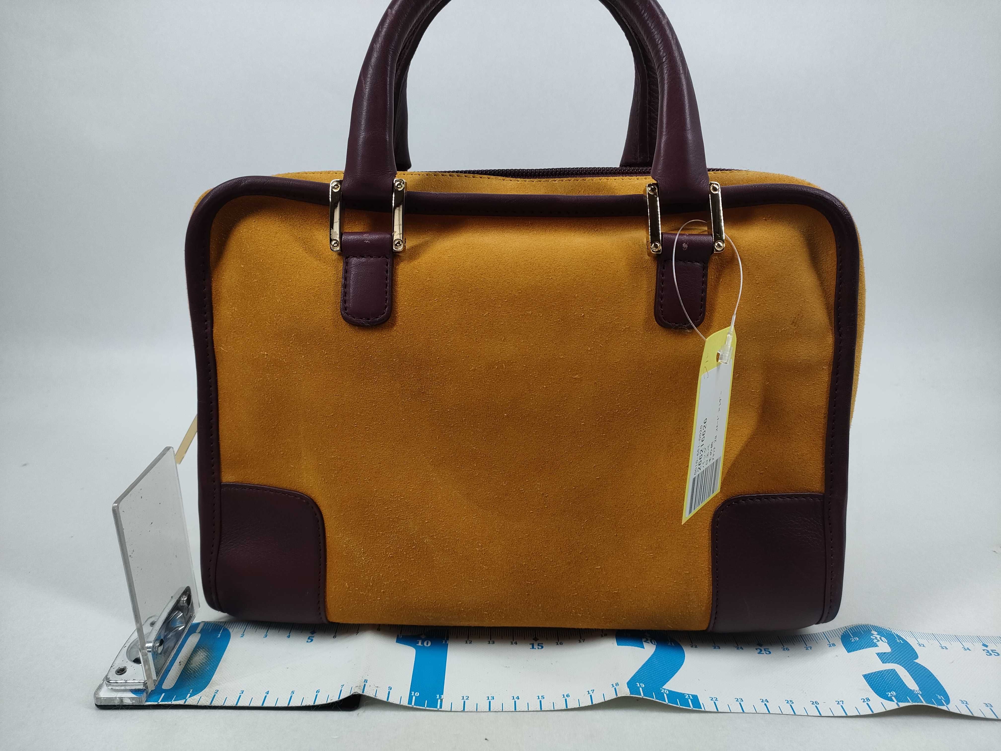 Amazona 28 Suede x Leather Handbag — view 2