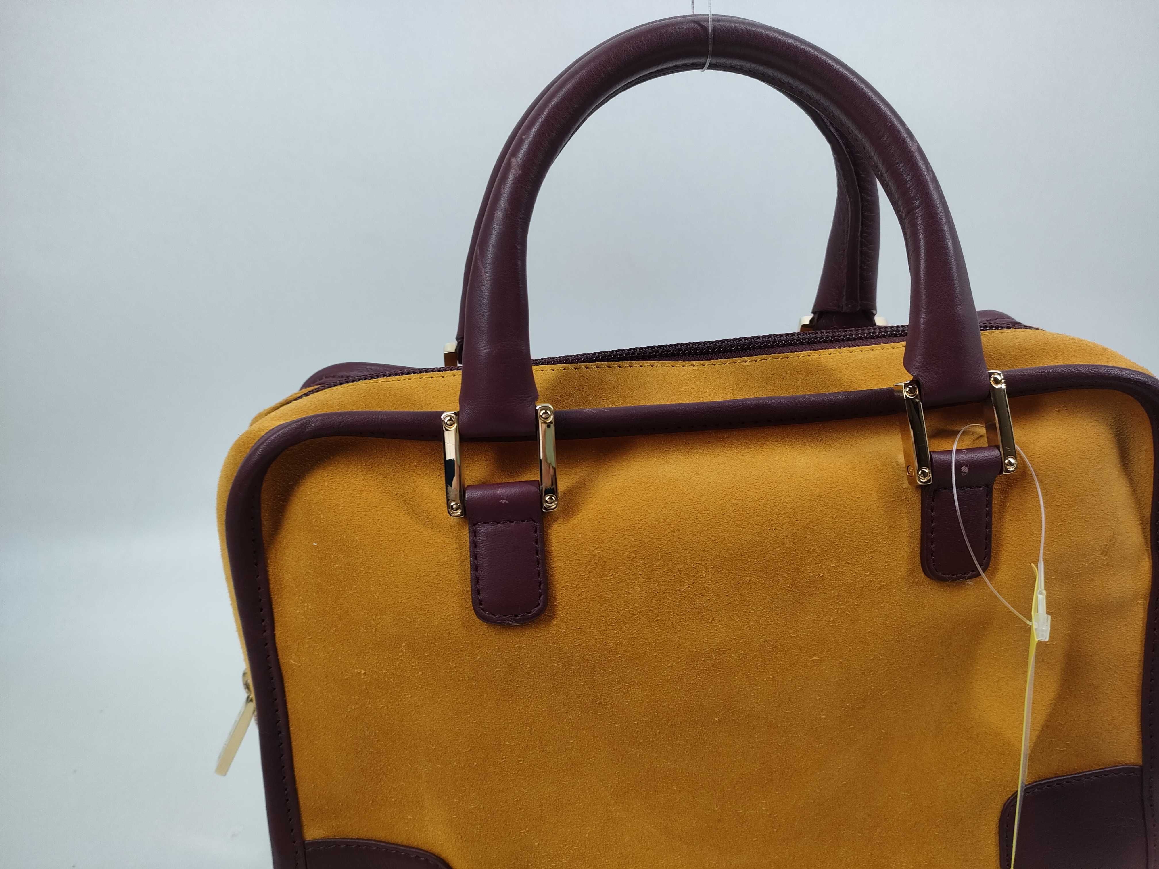 Amazona 28 Suede x Leather Handbag — view 3