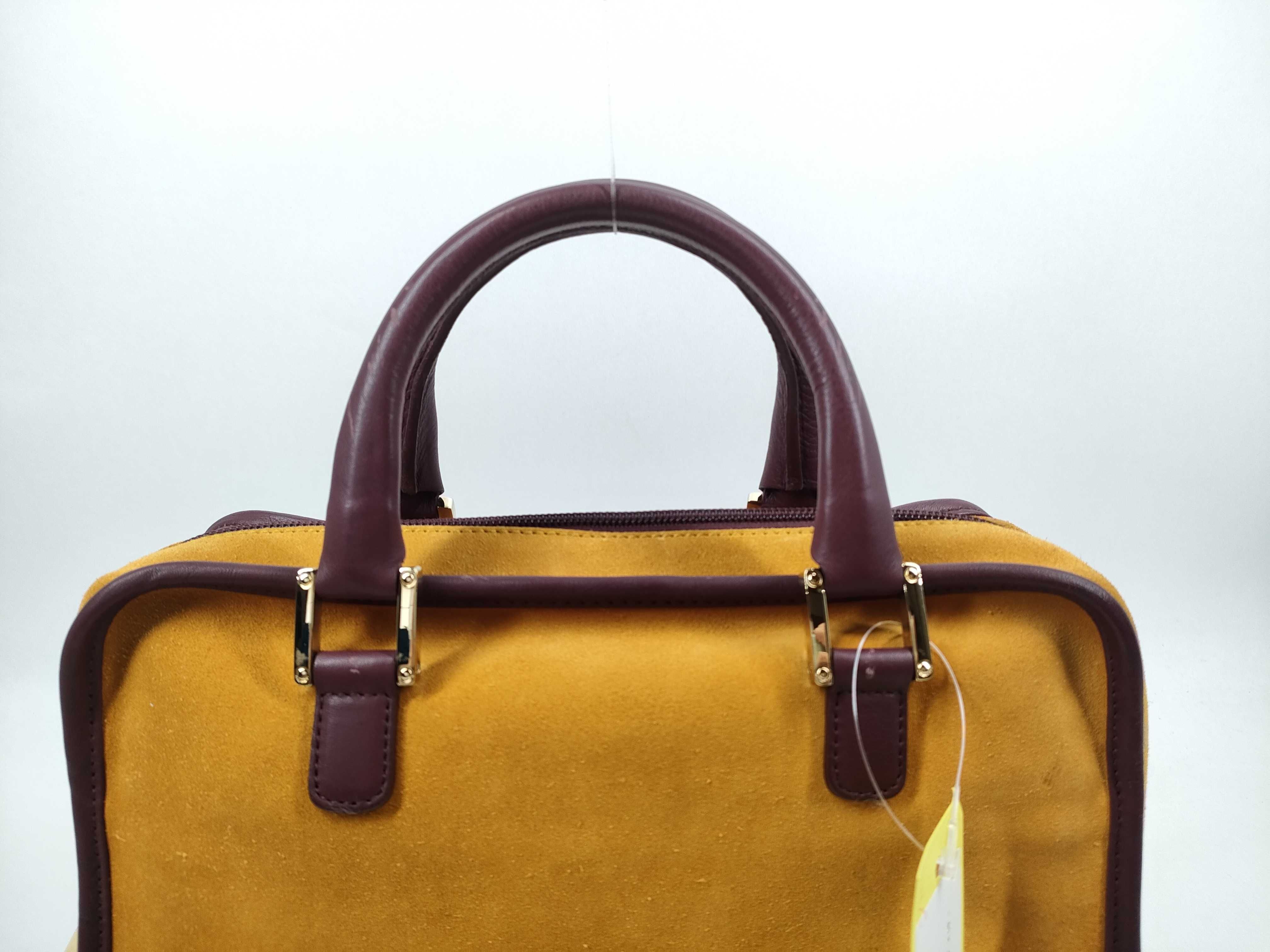 Amazona 28 Suede x Leather Handbag — view 4