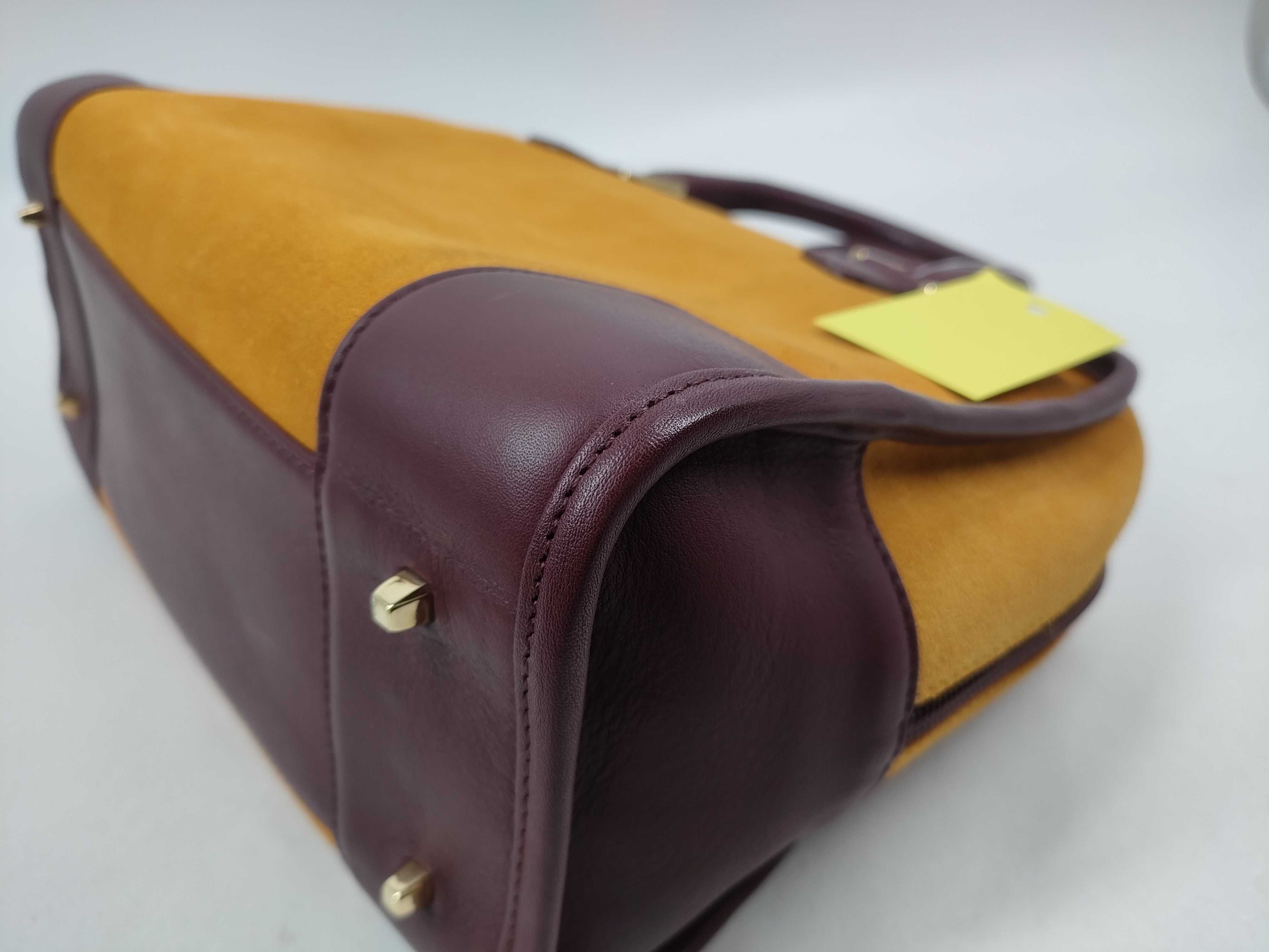 Amazona 28 Suede x Leather Handbag — view 8