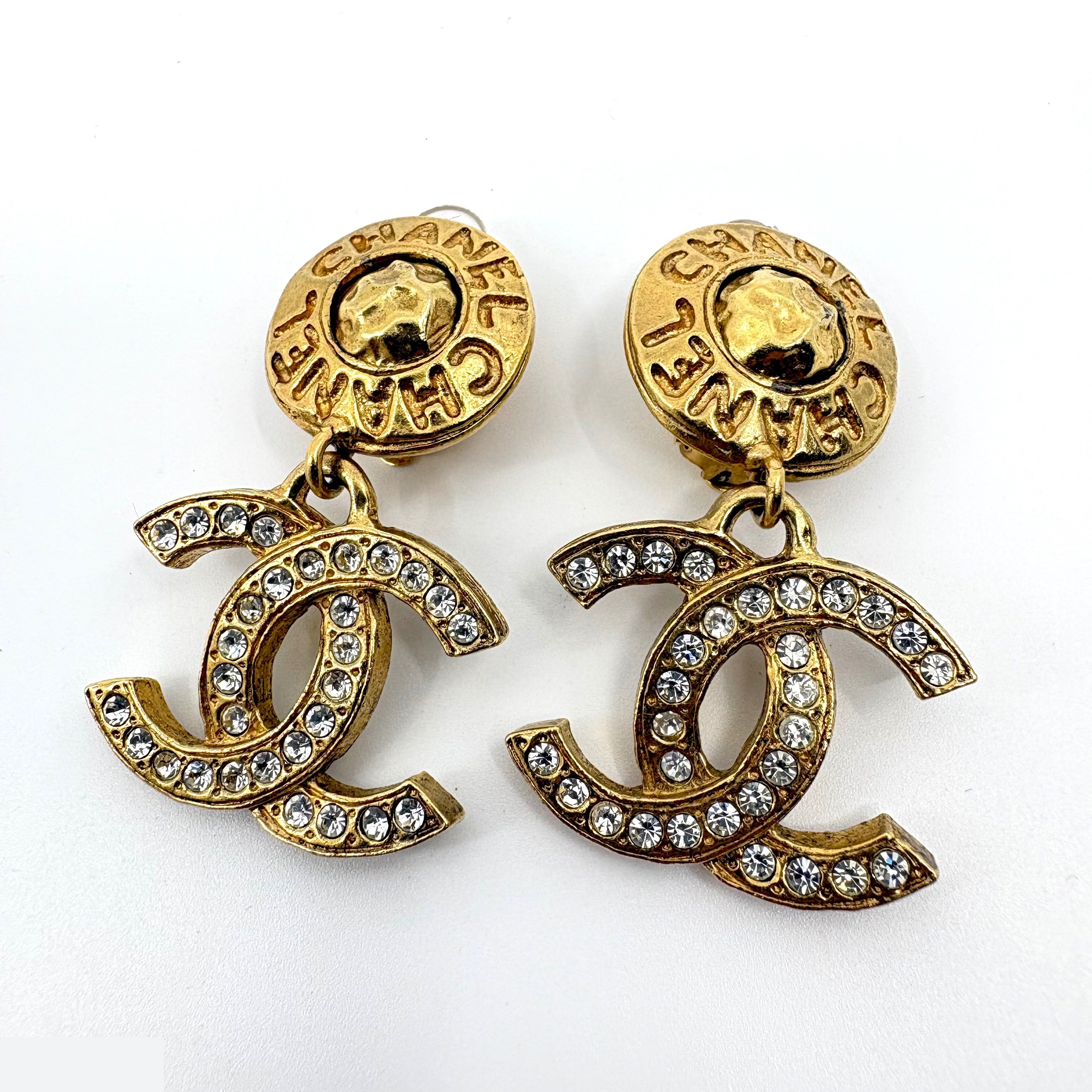 Swing Coco Mark (Precious Metal) Earrings