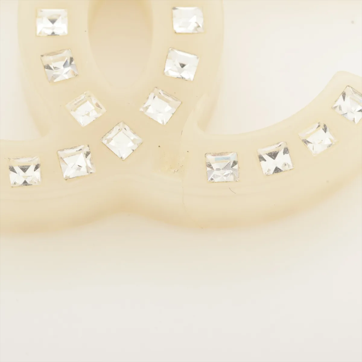 Cocomark 08P Necklace GP x Rhinestone Gold x White — view 6