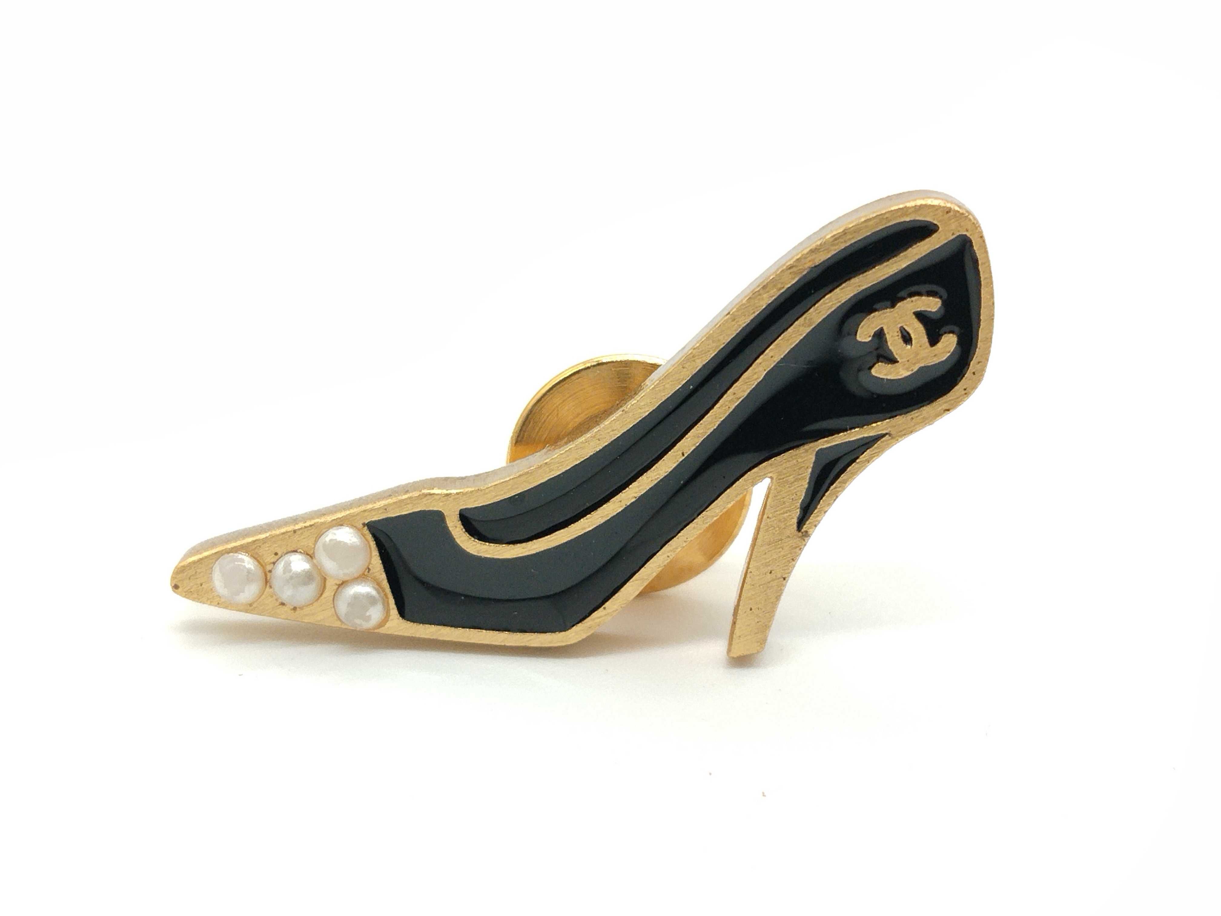 Coco Mark 02A Pin Brooch High Heel Large Brooch