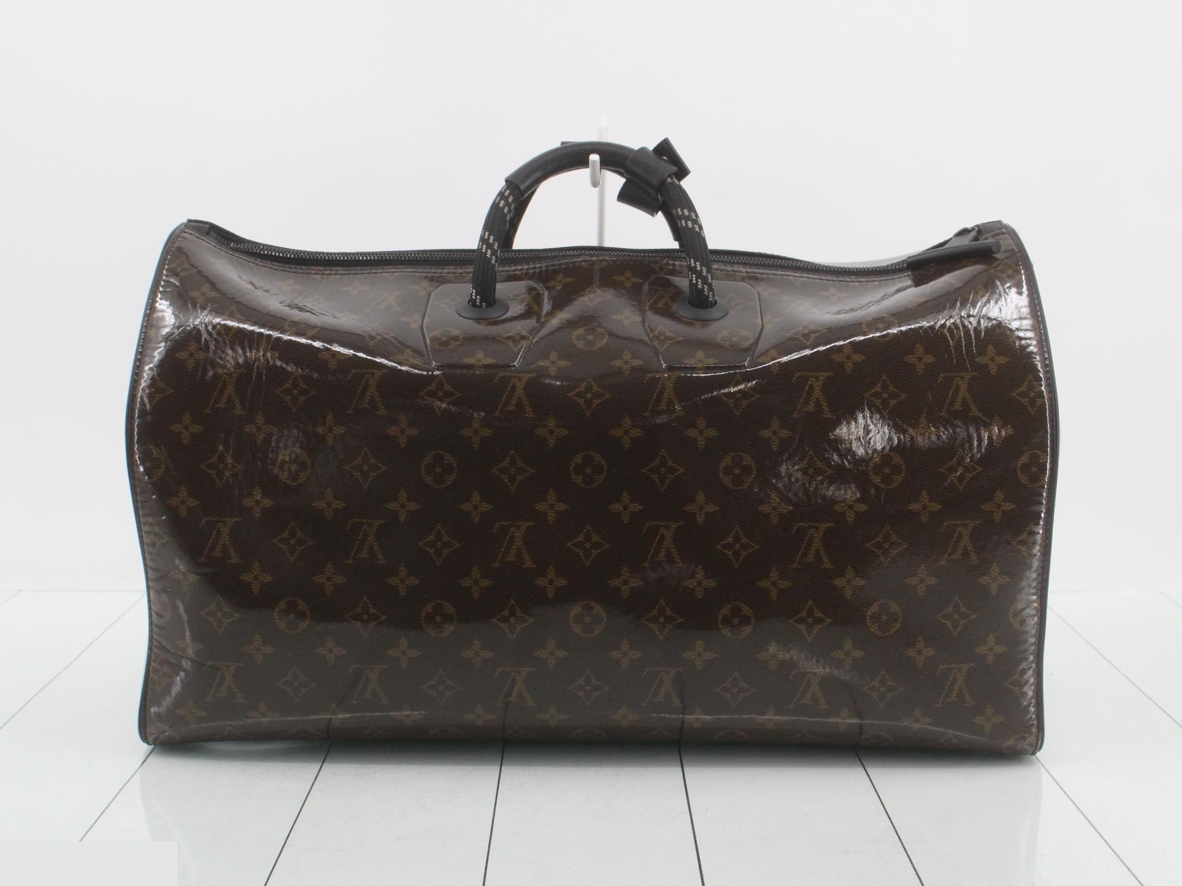 Monogram Glaze Keepall Bandoulière 50 2-Way Boston Bag — view 2