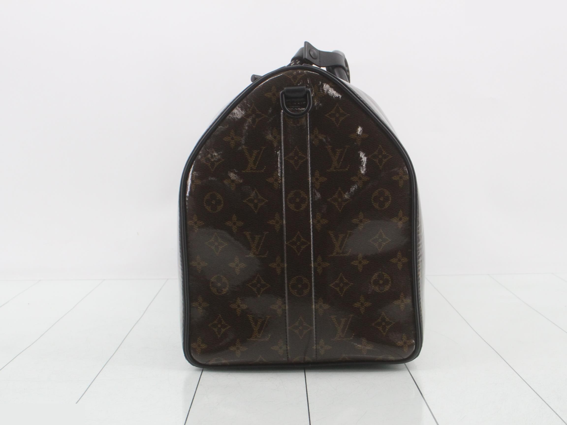 Monogram Glaze Keepall Bandoulière 50 2-Way Boston Bag — view 4