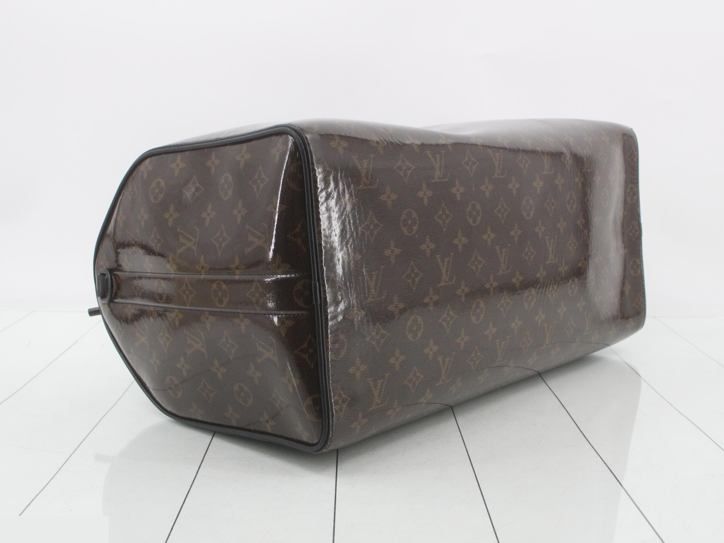 Monogram Glaze Keepall Bandoulière 50 2-Way Boston Bag — view 5
