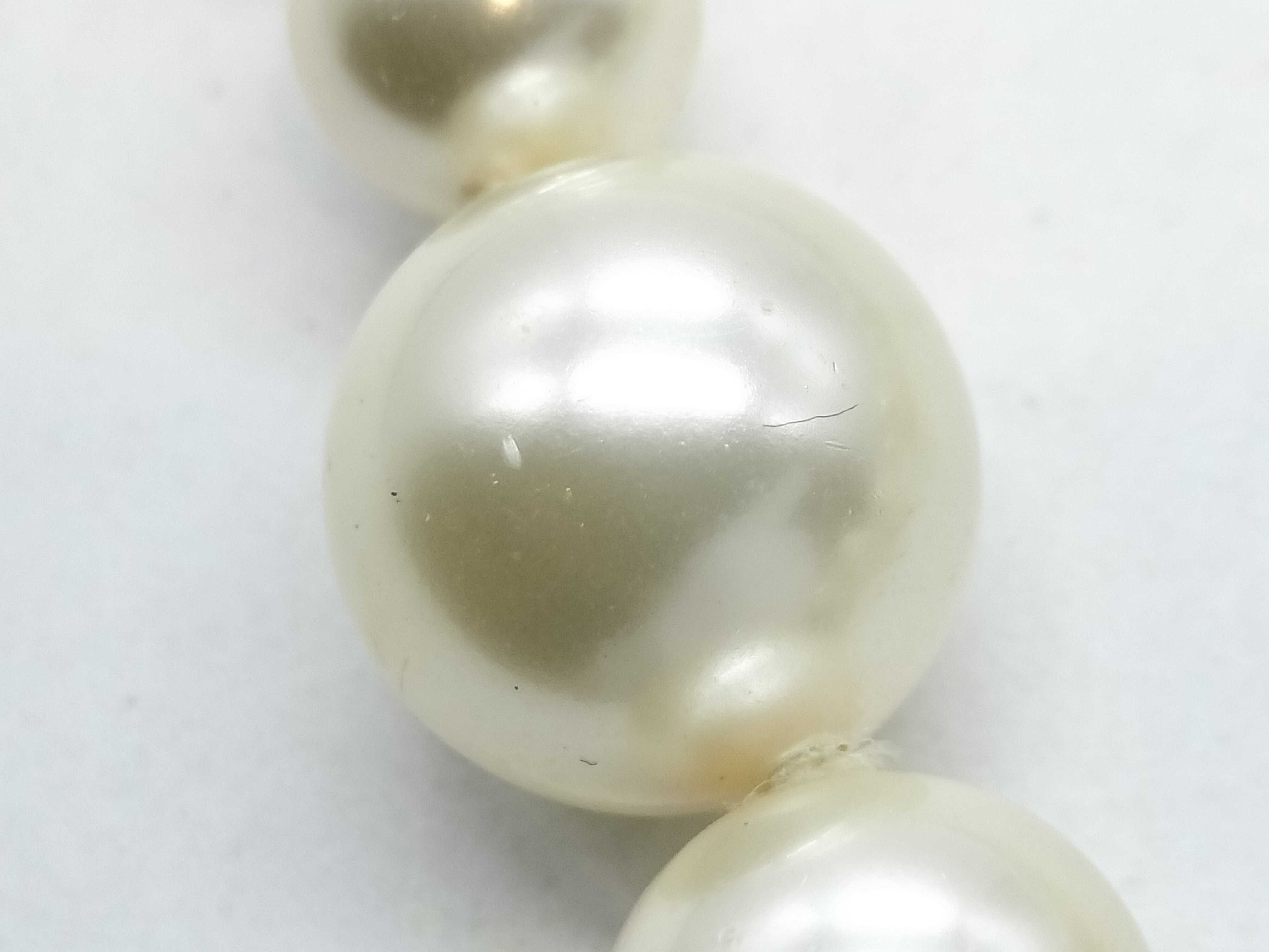 Coco Earth Time Faux Pearl A13K Necklace — view 2