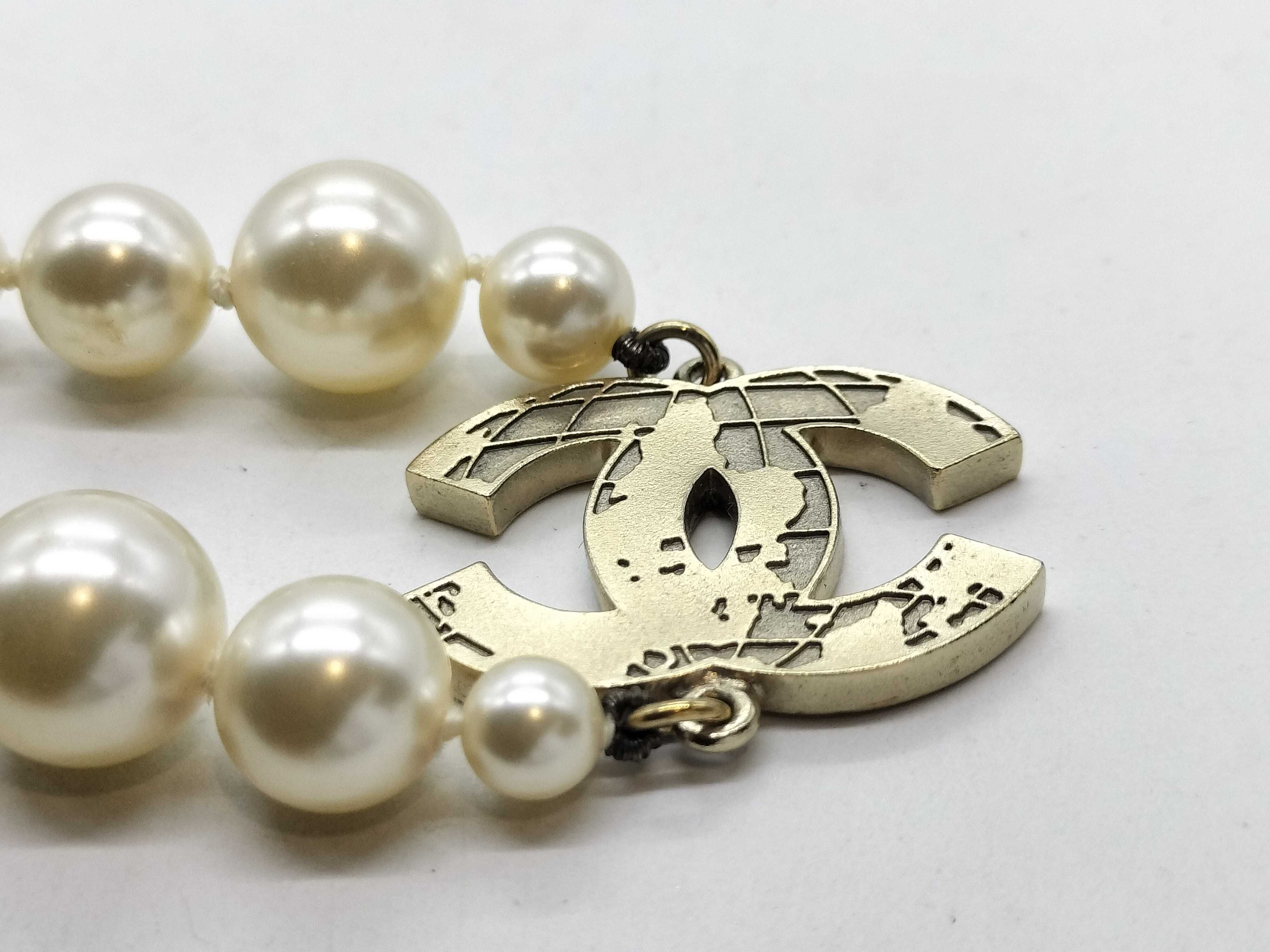 Coco Earth Time Faux Pearl A13K Necklace — view 5