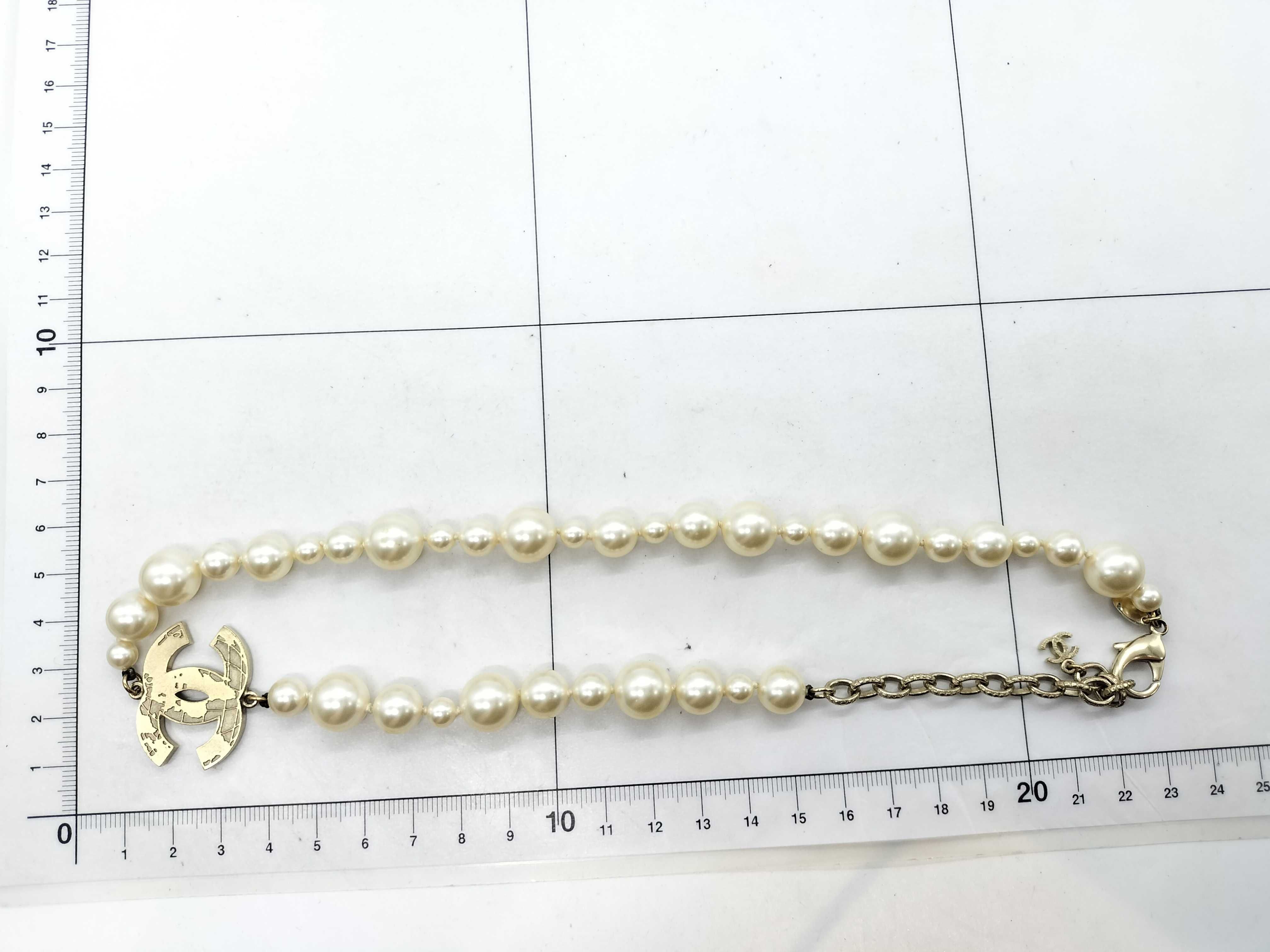 Coco Earth Time Faux Pearl A13K Necklace — view 8
