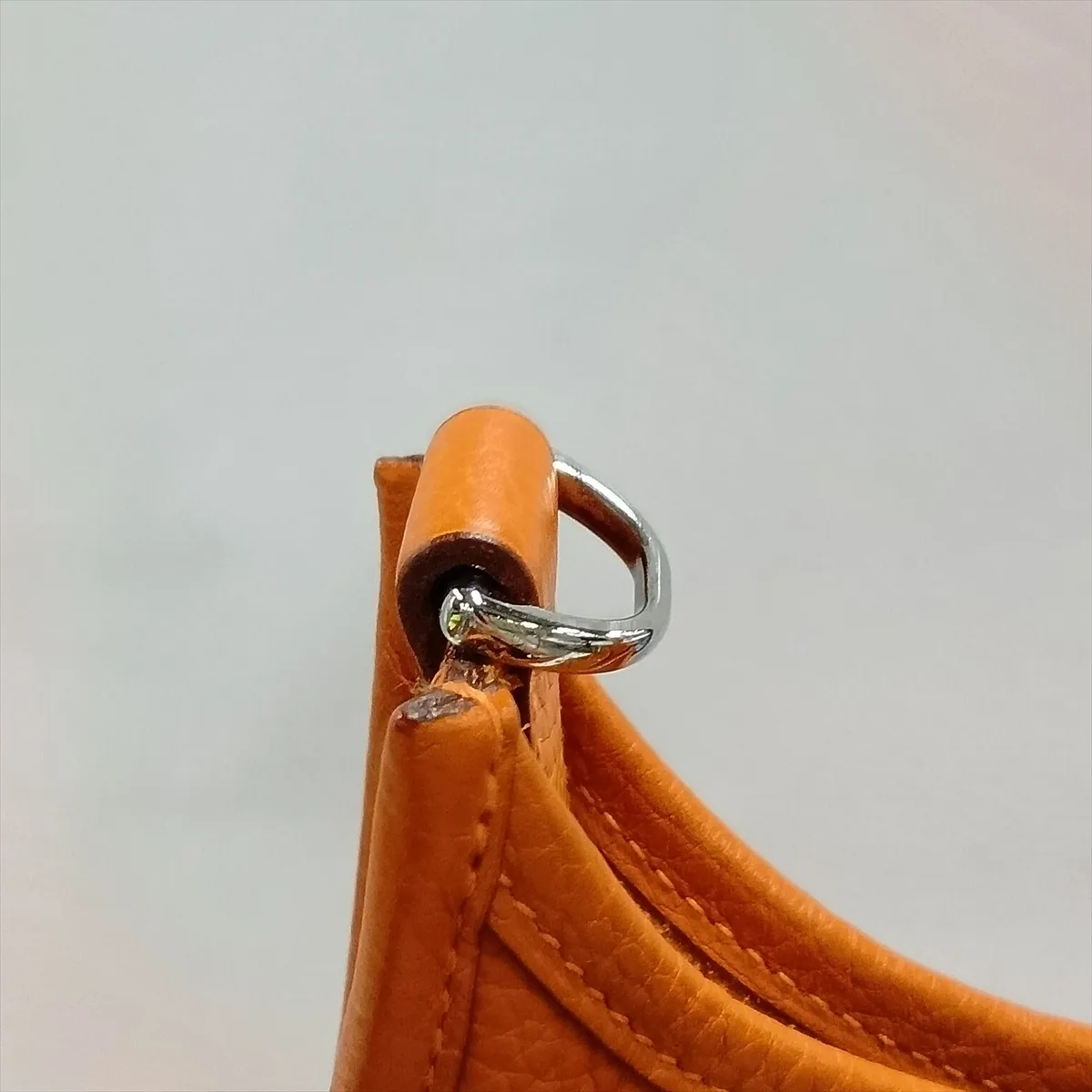 Evelyne II 29 PM Taurillon Clemence Orange Silver Hardware I: 2005 — view 12