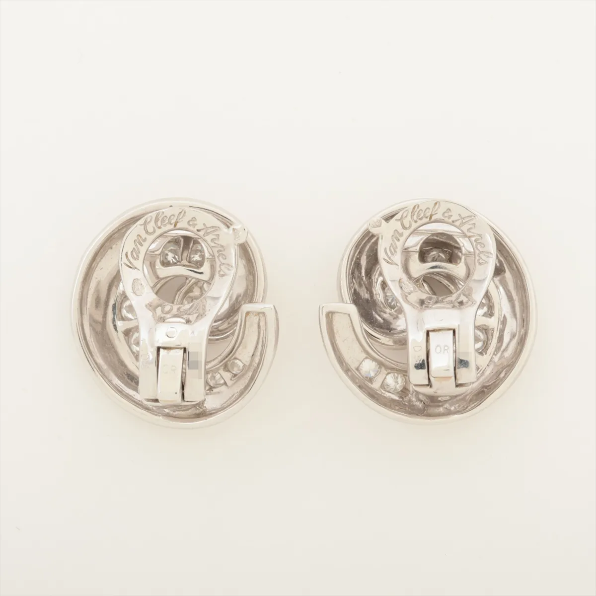 Diamond Earrings, 750 (WG), 15.3g, B3593D5 — view 2