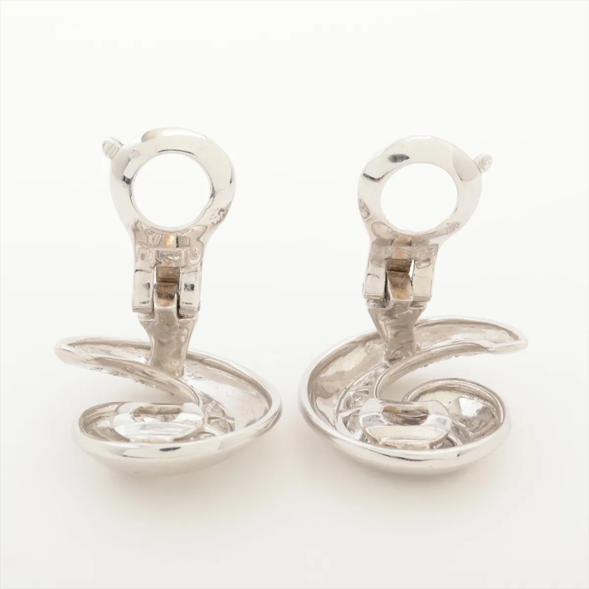 Diamond Earrings, 750 (WG), 15.3g, B3593D5 — view 4